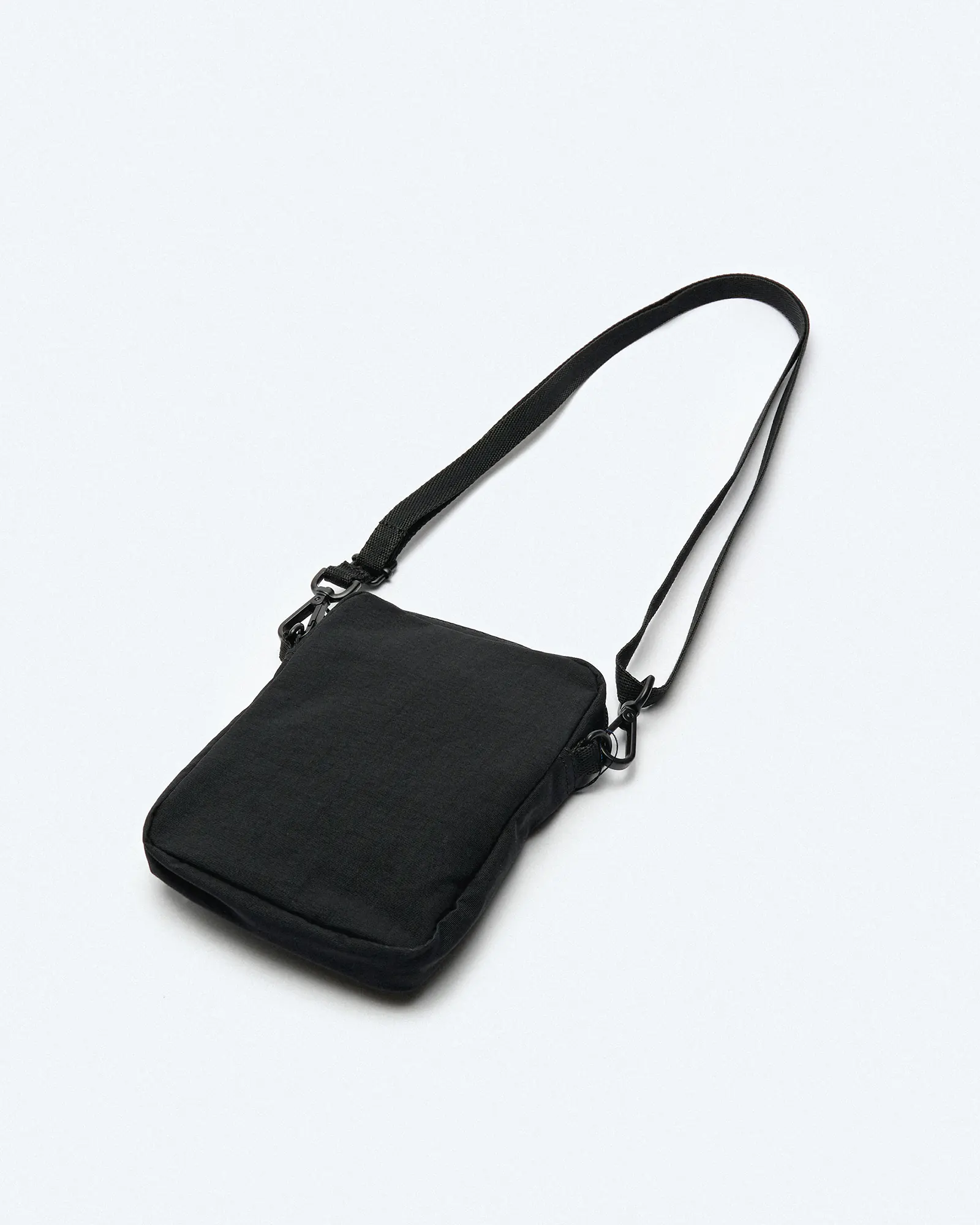 Fred Perry Nylon Badge Small Side Bag Black