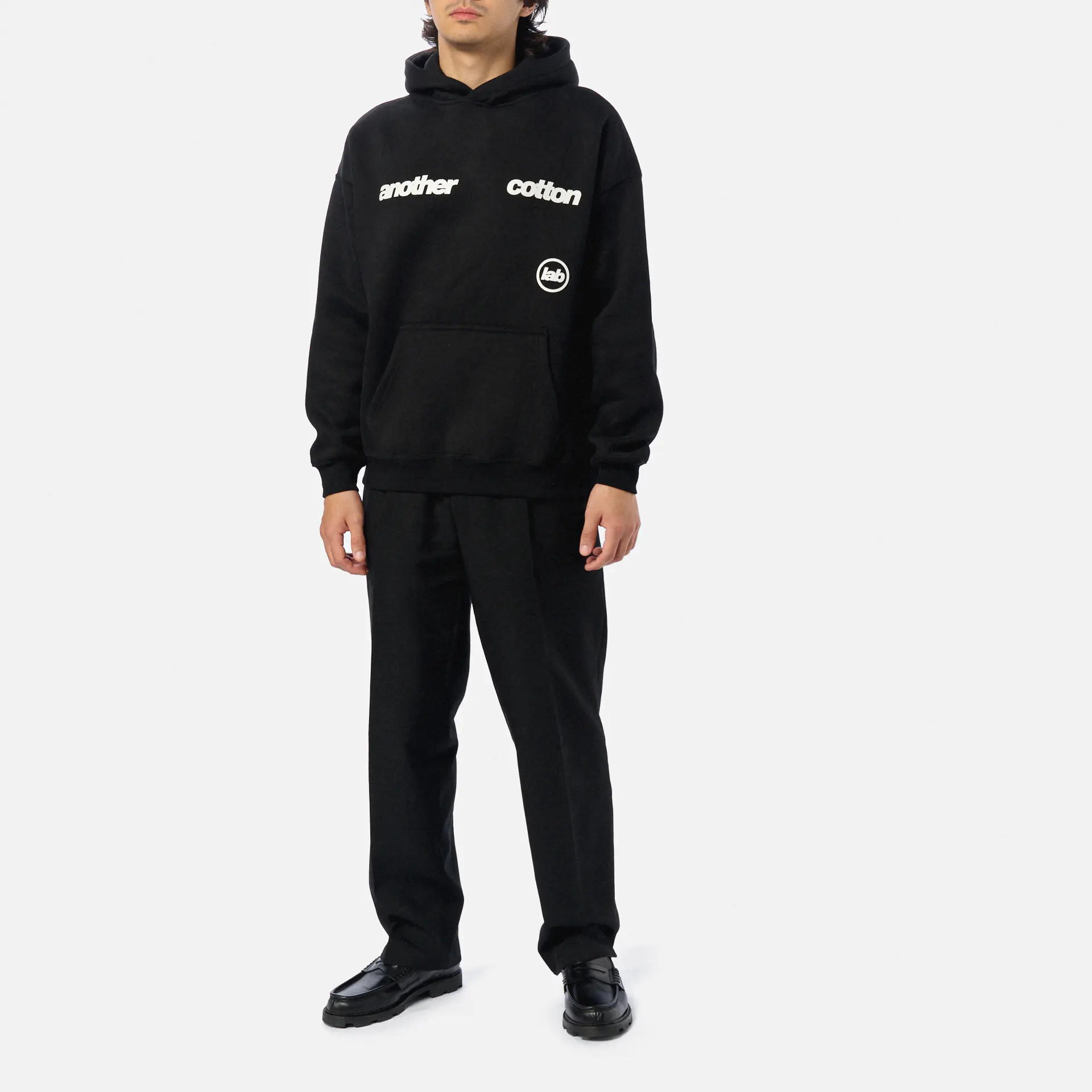 Another Cotton Pods Hoodie Black