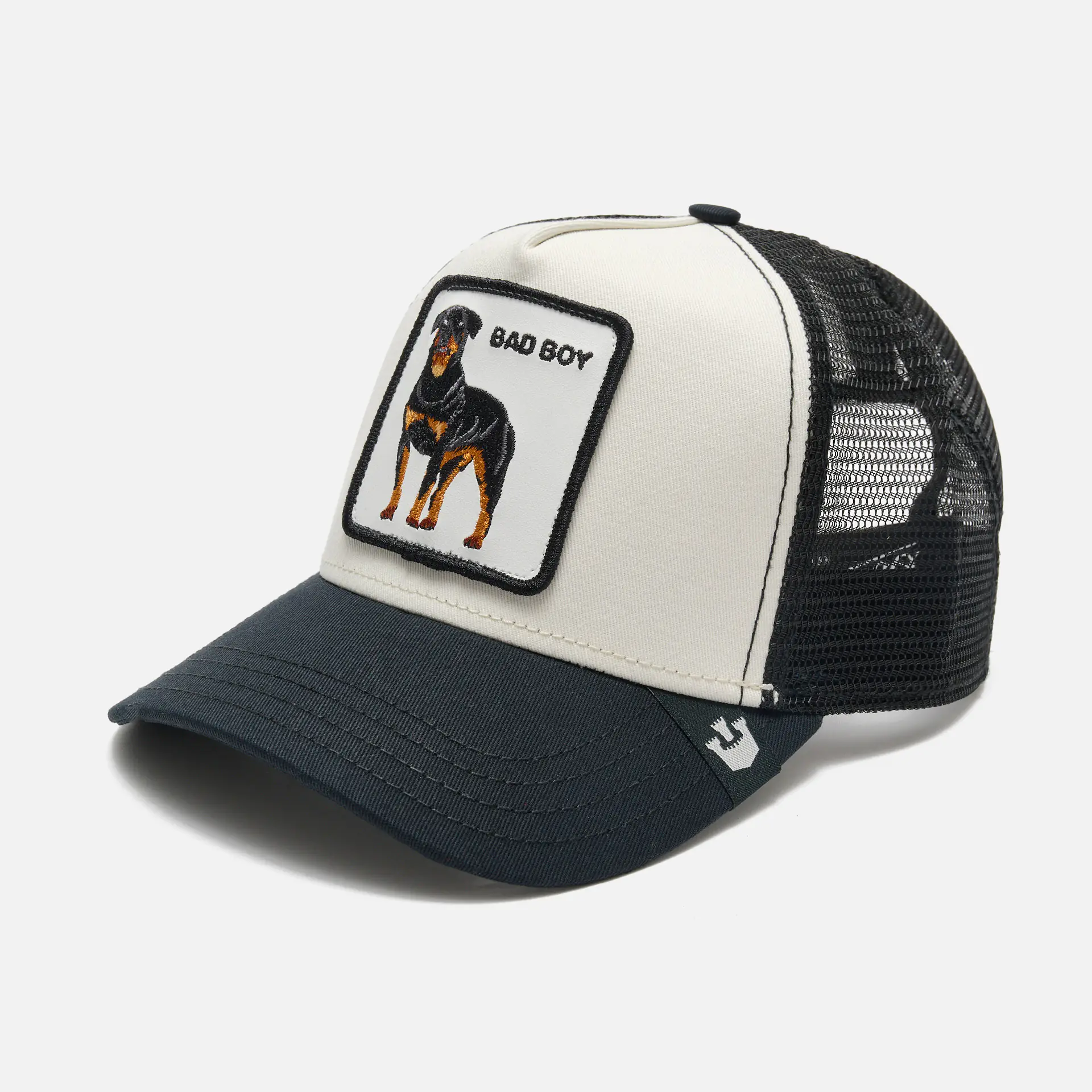 Goorin Bros The Baddest Boy Trucker Cap White