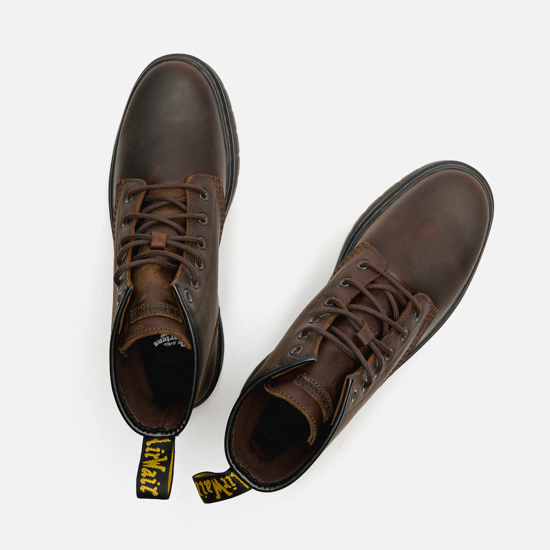 Dr. Martens Brookline Chukka Lusso Boots Dark Brown