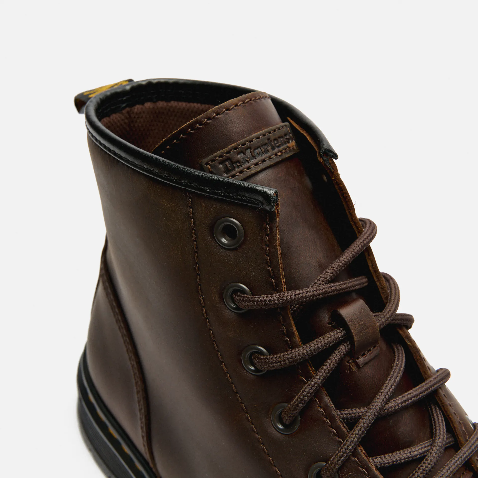 Dr. Martens Brookline Chukka Lusso Boots Dark Brown