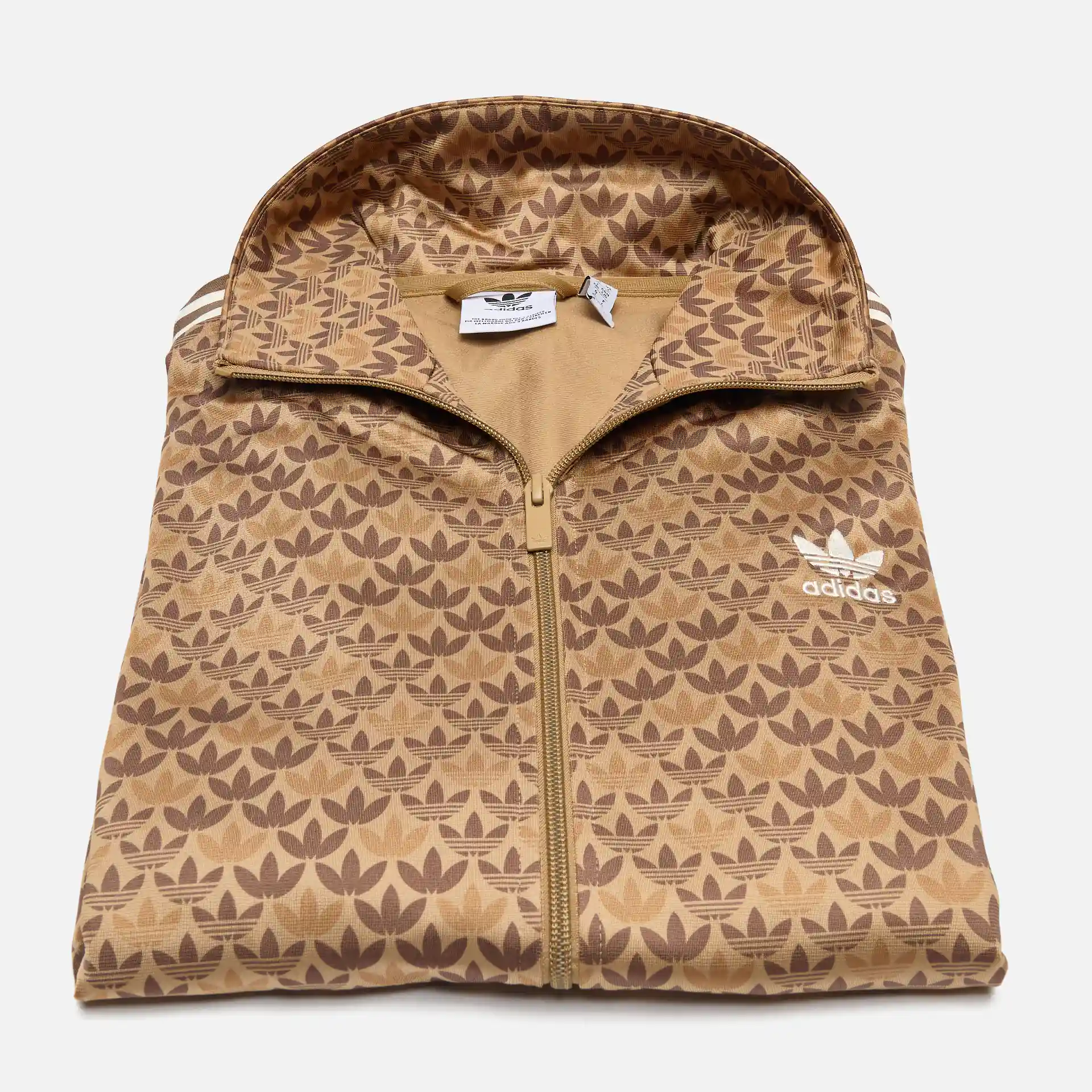 adidas Originals Football Classic Mono Track Jacket Earth Strata