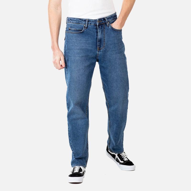 Reell Jeans Rave Tapered Fit Jeans Retro Mid Blue
