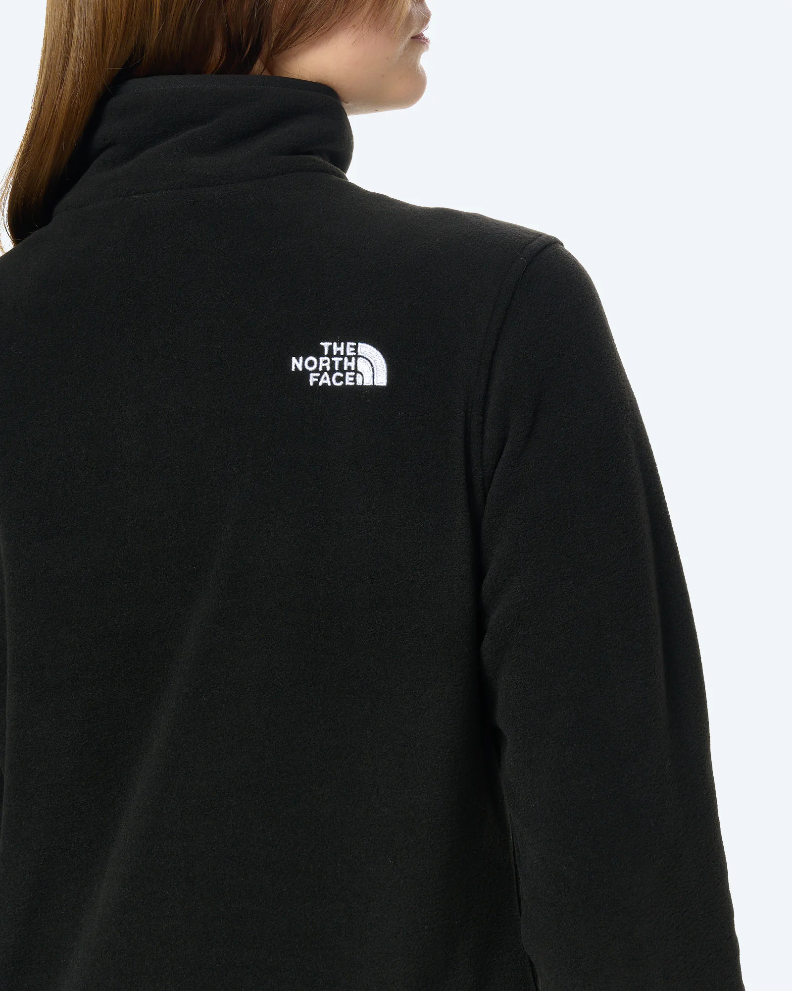 The North Face Womens Glacier Fleece 1/4 Zip Jacket Black