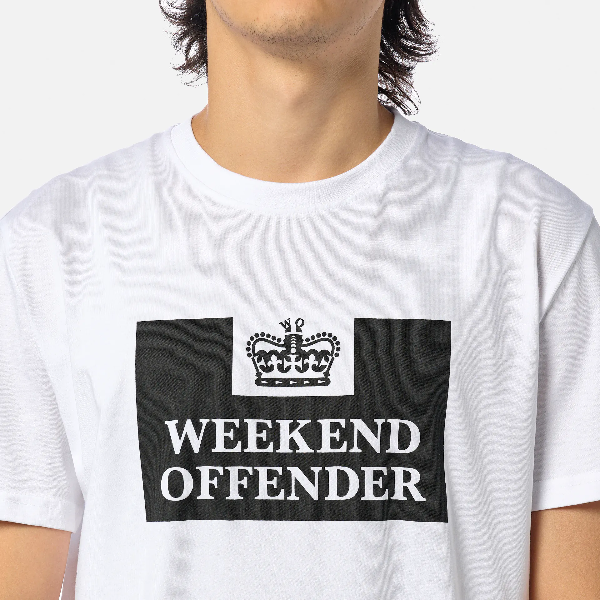 Weekend Offender Prison Classic T-Shirt White