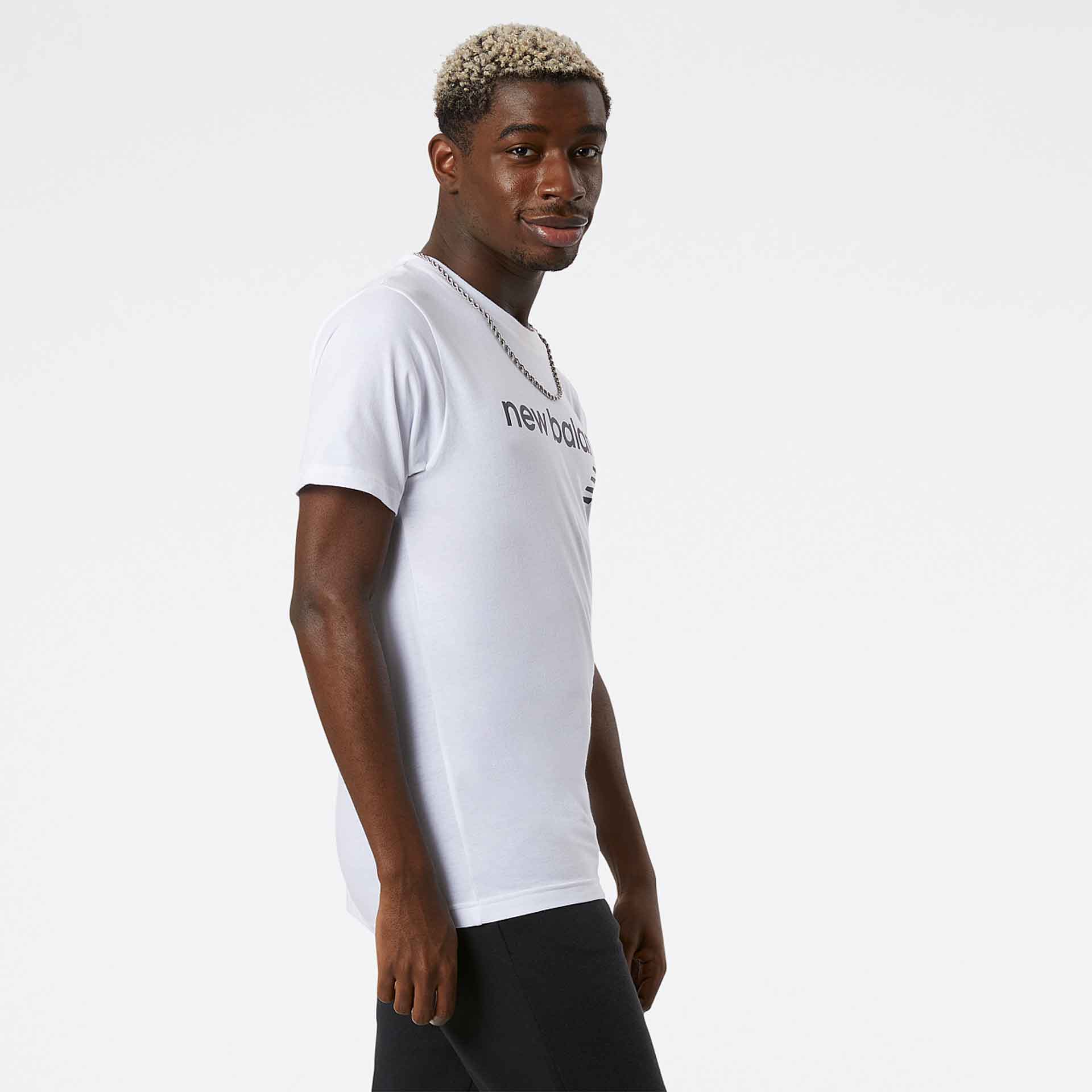 New Balance Classic Core Logo T-Shirt White