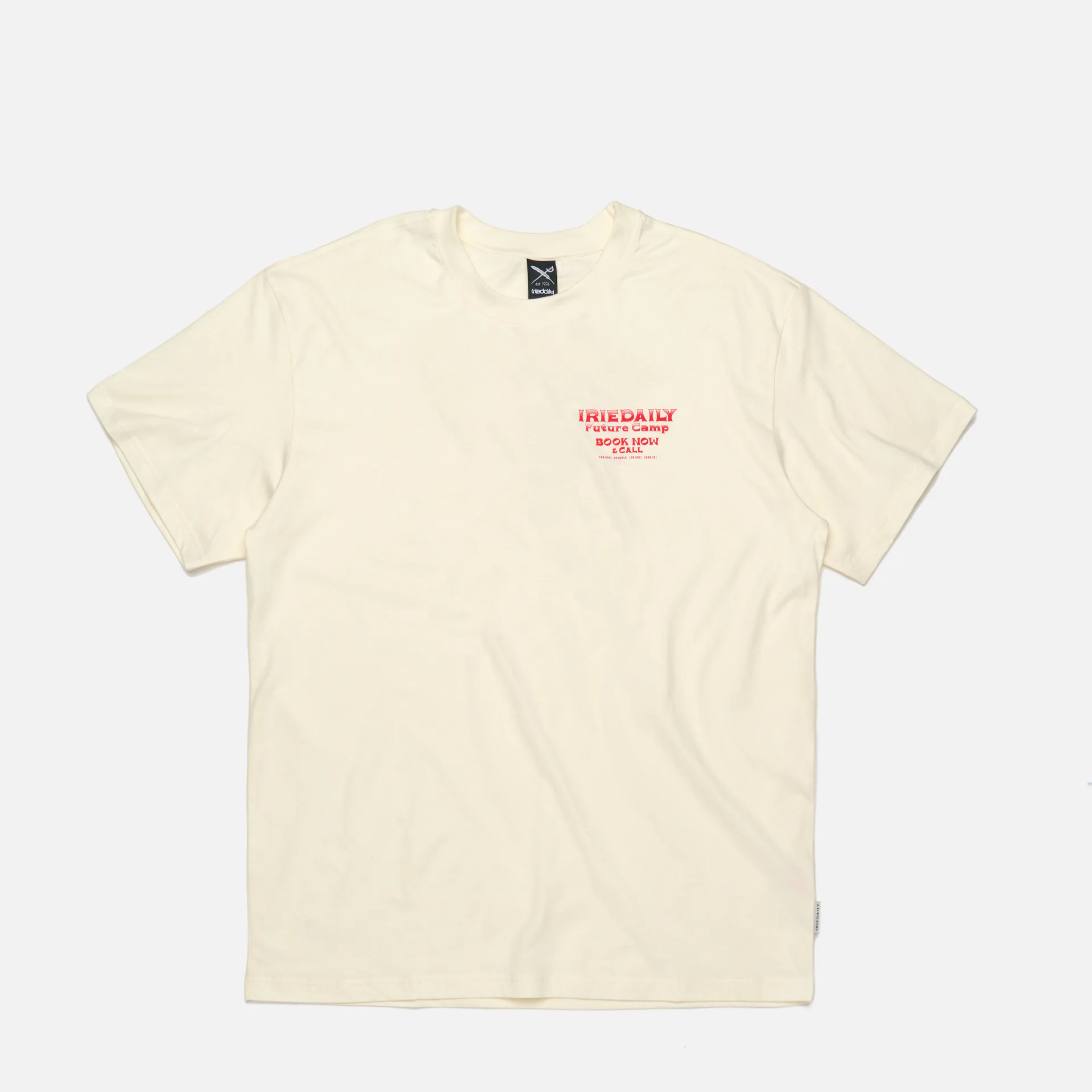 Iriedaily Future Camp T-Shirt Off White