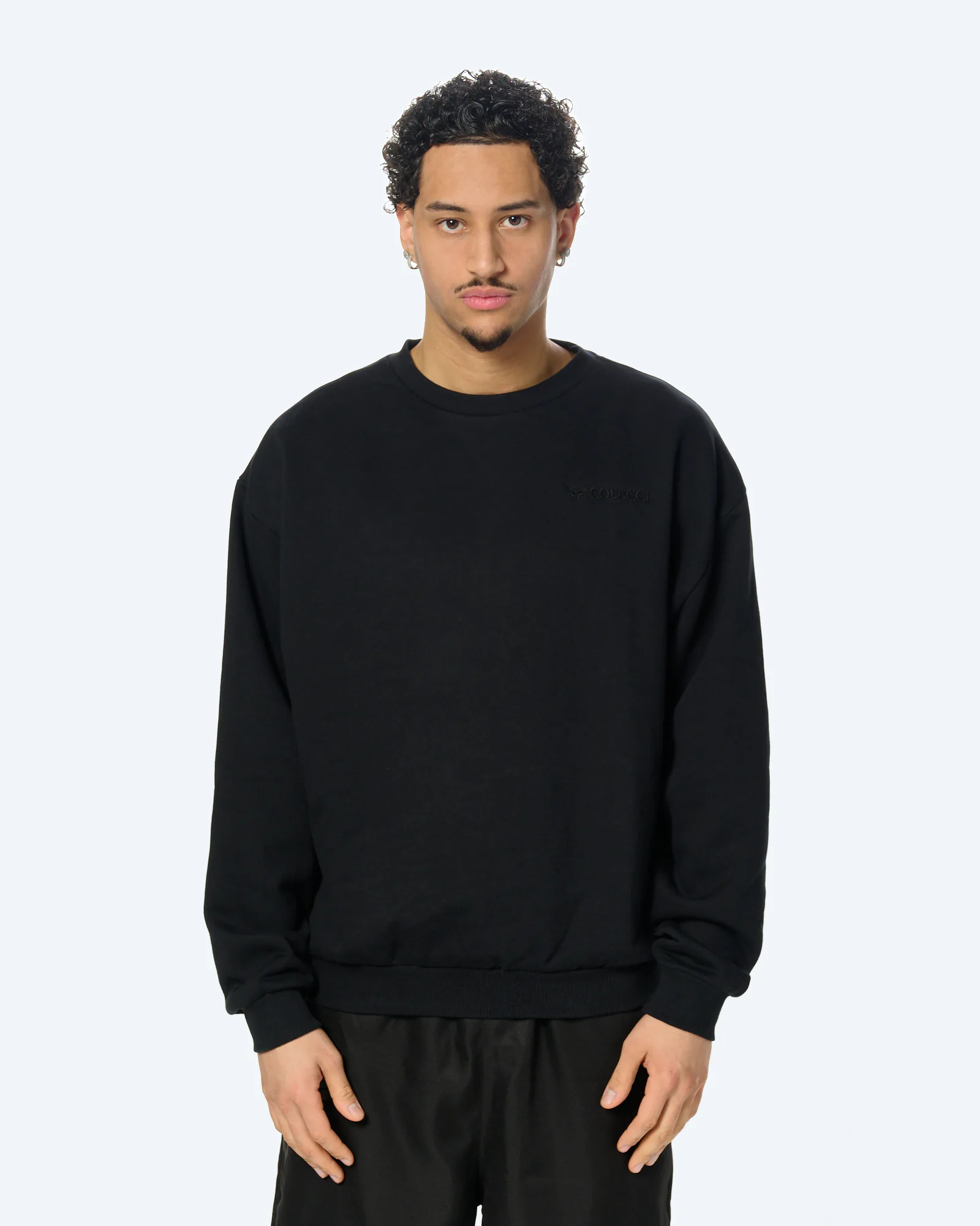 Colucci Crewneck Sweater Ikarus Black