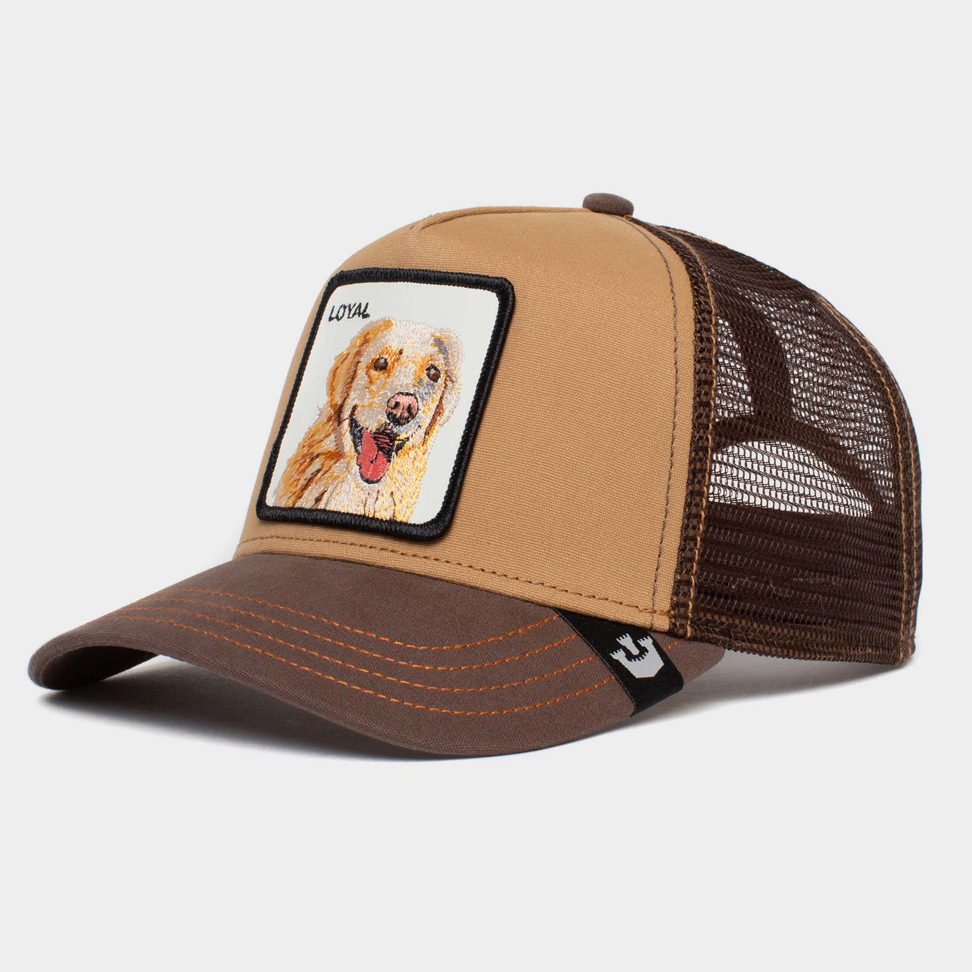 Goorin Bros The Loyal Dog Trucker Cap Brown