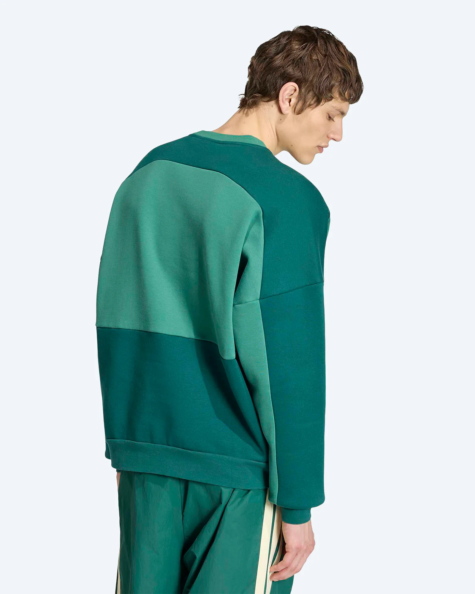 Cutline Crewneck Sweatshirt Collegiate Green