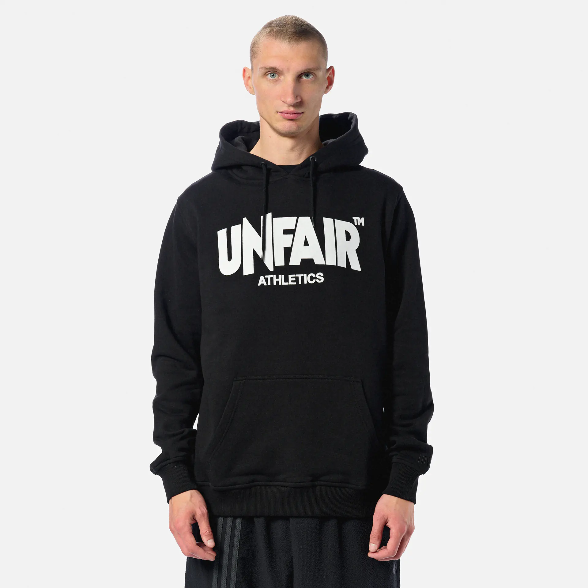 Unfair Athletics Classic Label Hoodie Black