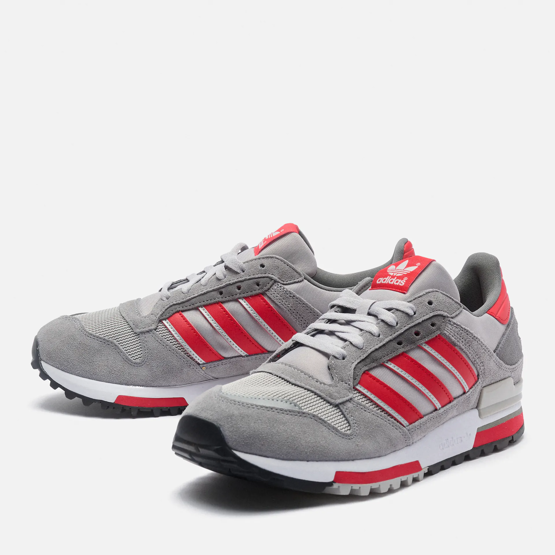 adidas Originals ZX 600 Sneakers Grey Three/Better Scarlet/Grey Two