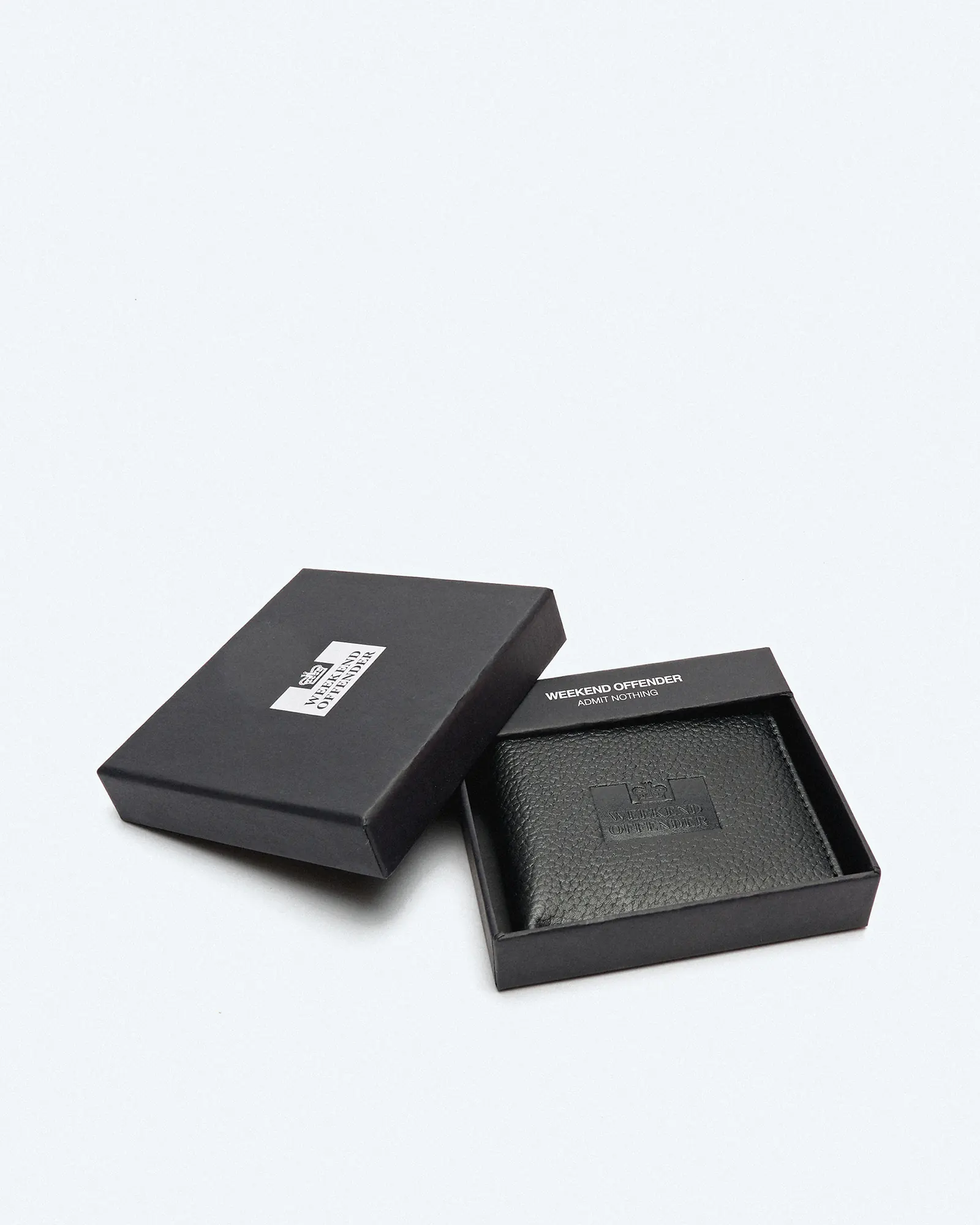 Weekend Offender Boxed Billfold Wallet Black Weekend Offender Boxed Billfold Wallet Black