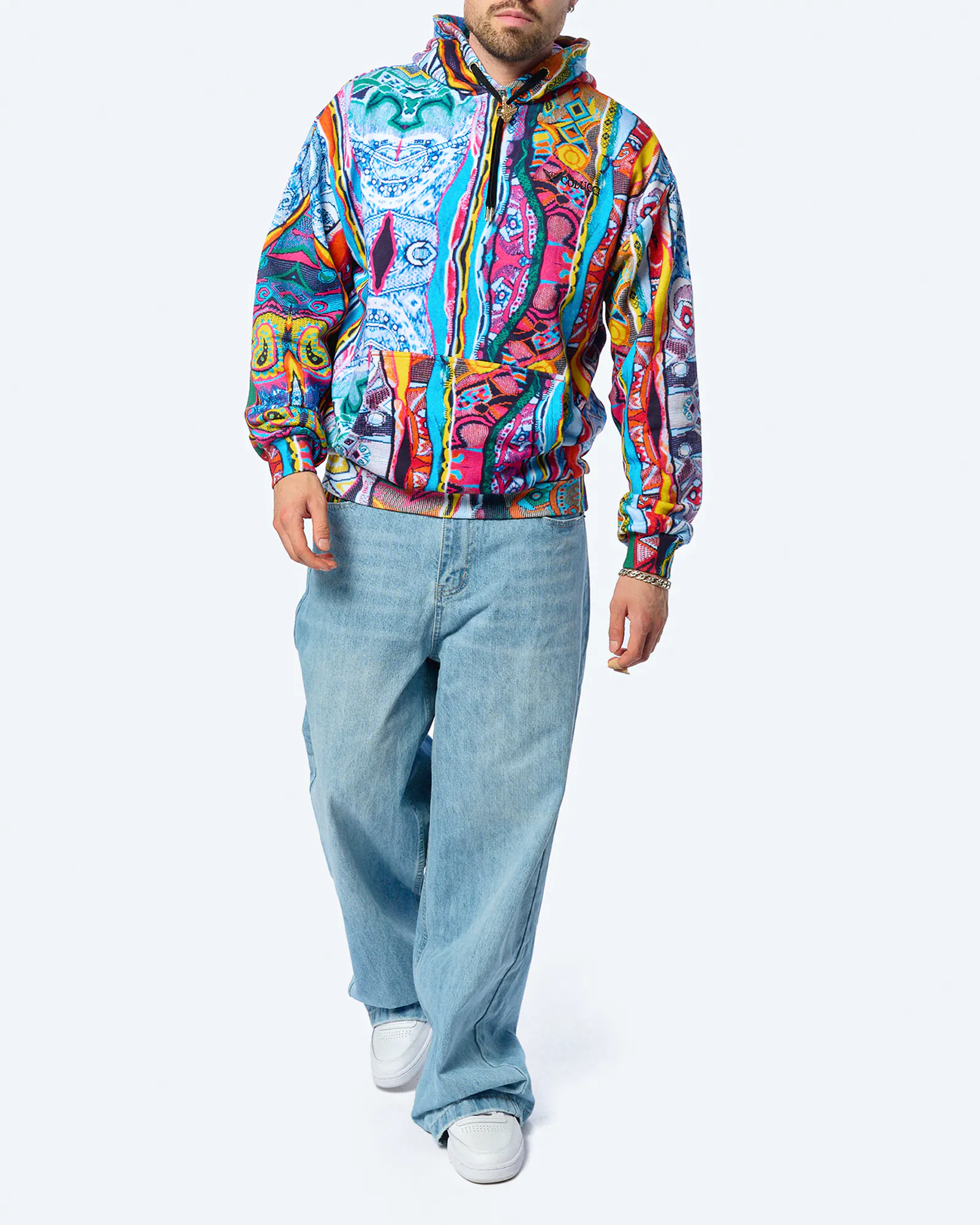 Colucci Printed Hoodie AOP Multi Colucci Printed Hoodie AOP Multi