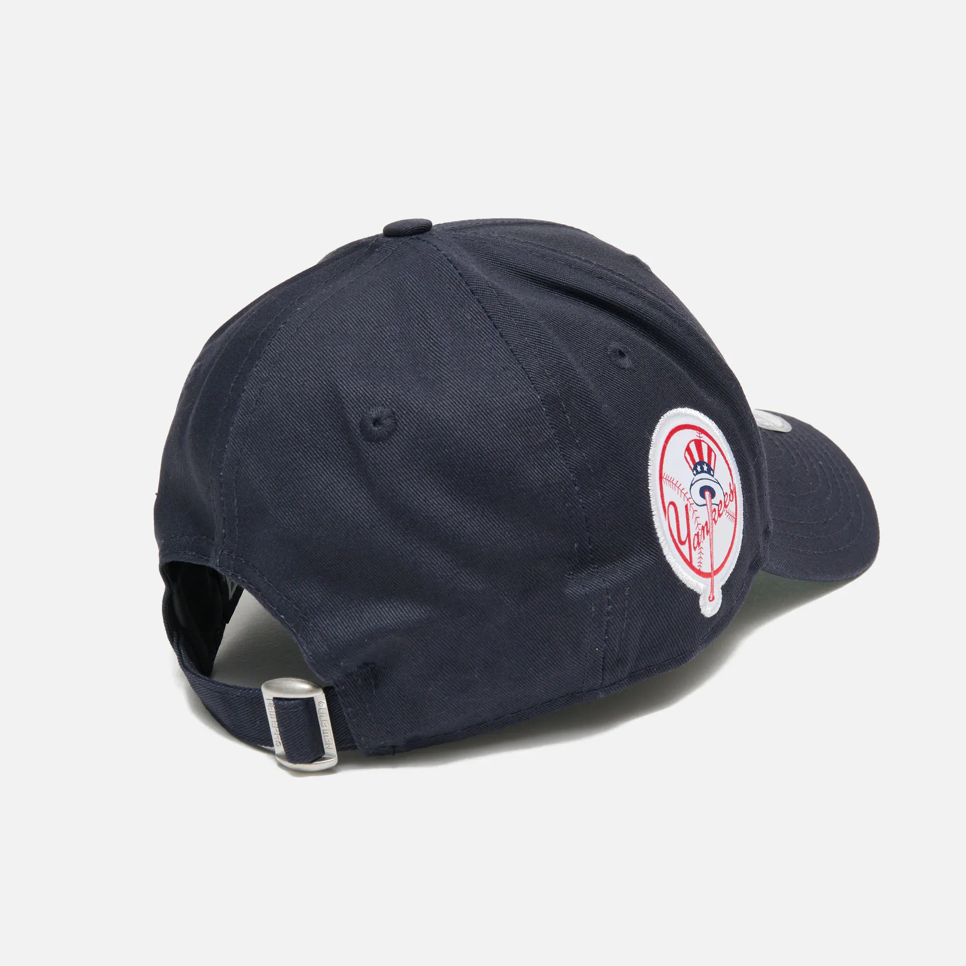 New Era MLB NY Yankees Team Side Patch 9Forty Strapback Cap Navy NVYWHI