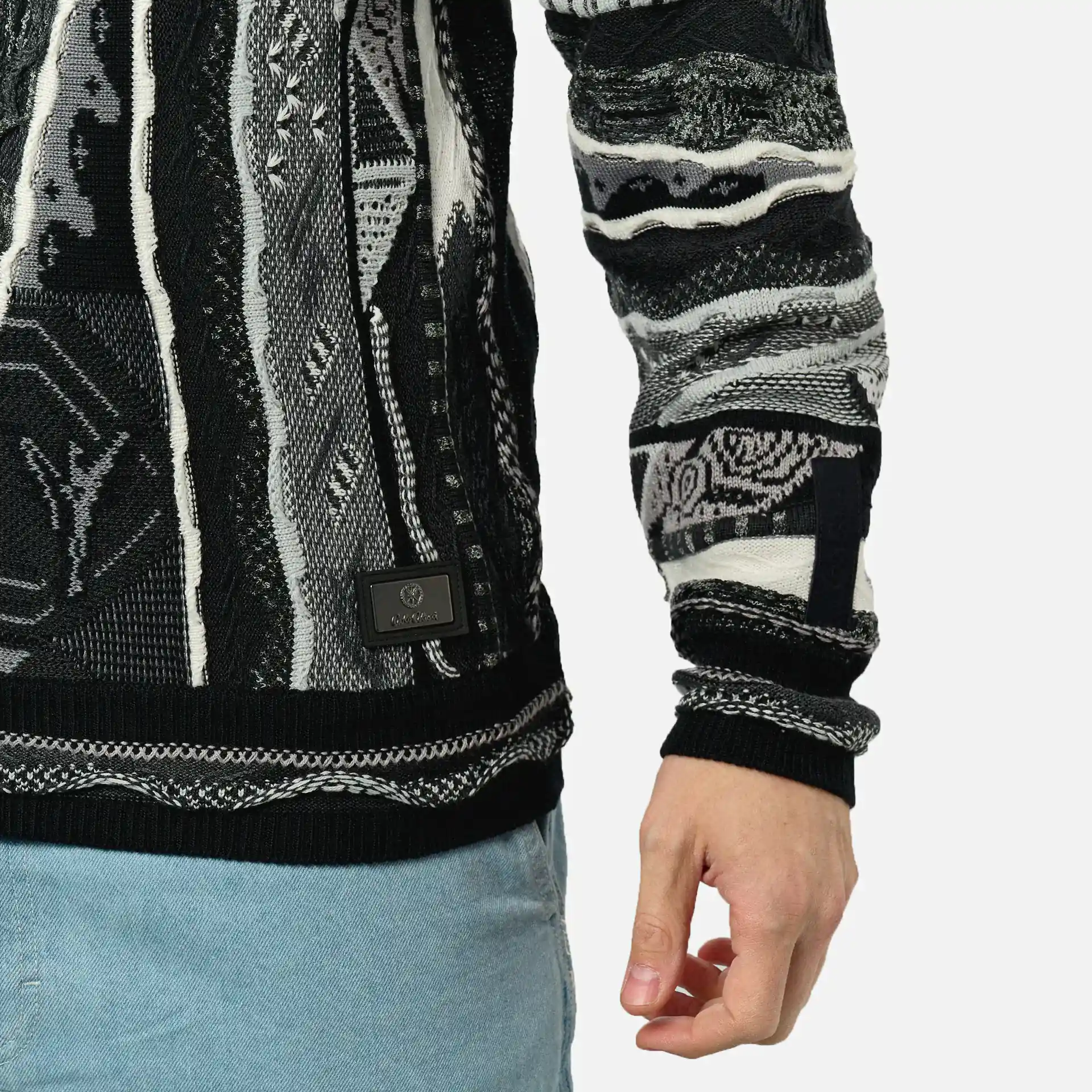 Carlo Colucci Knit Crewneck Anthracite Carlo Colucci Knit Crewneck Anthracite