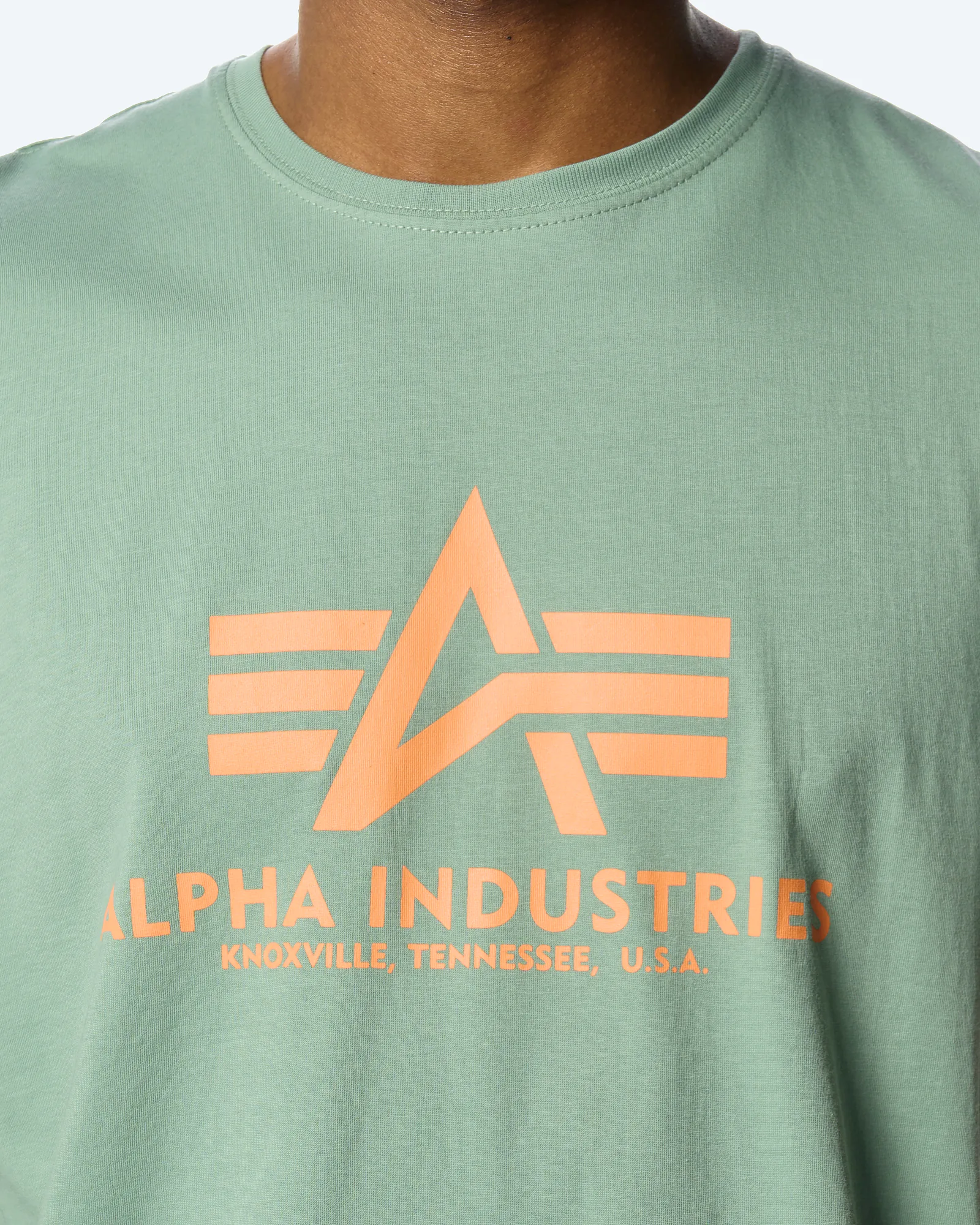 Alpha Industries Basic T-Shirt Frost Green