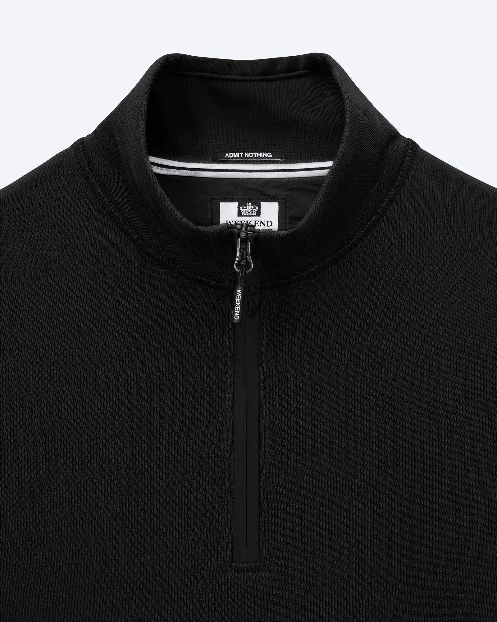 Kraviz 1/4 Zip Sweater Black