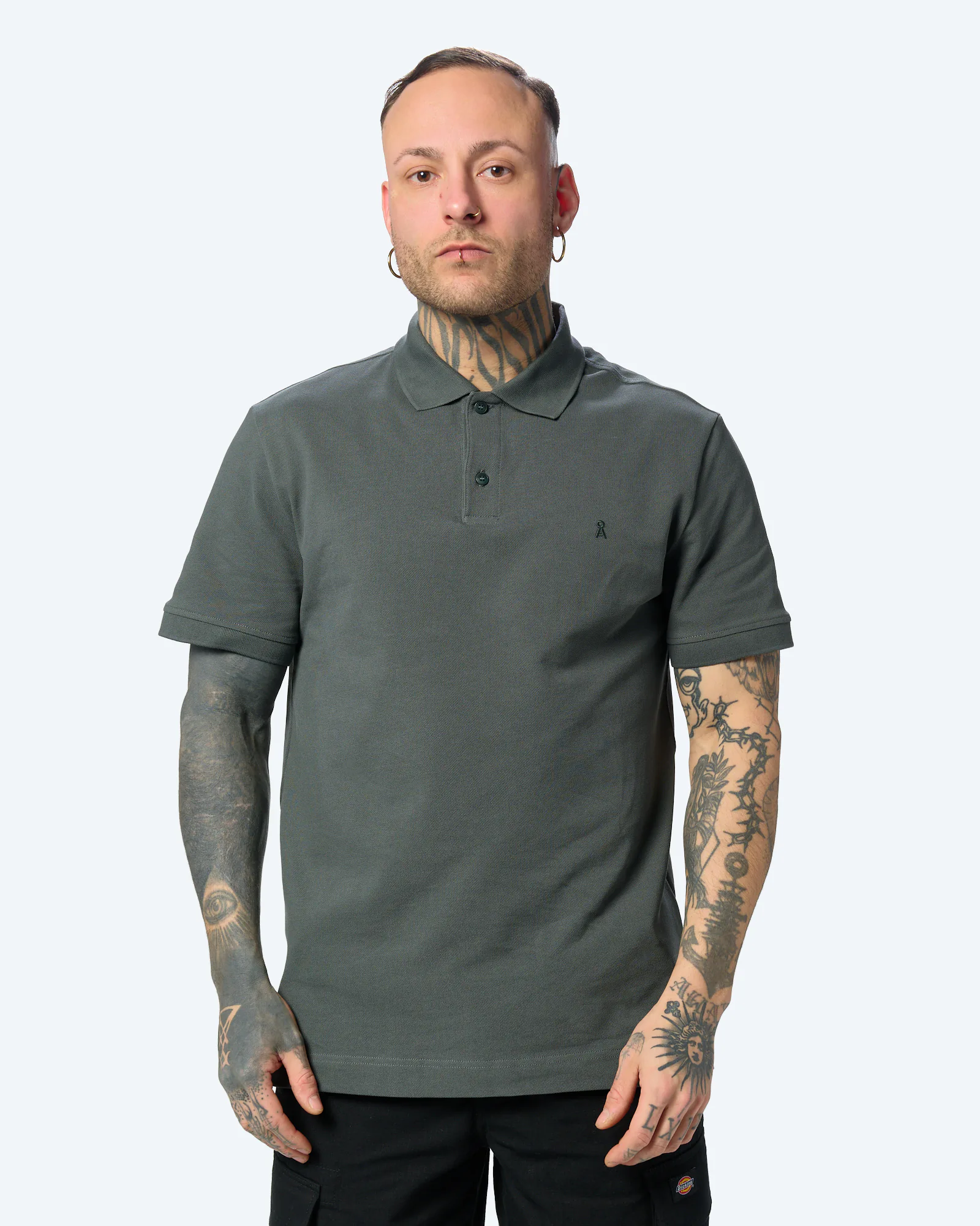 ARMEDANGELS MAARIO Polo Space Steel