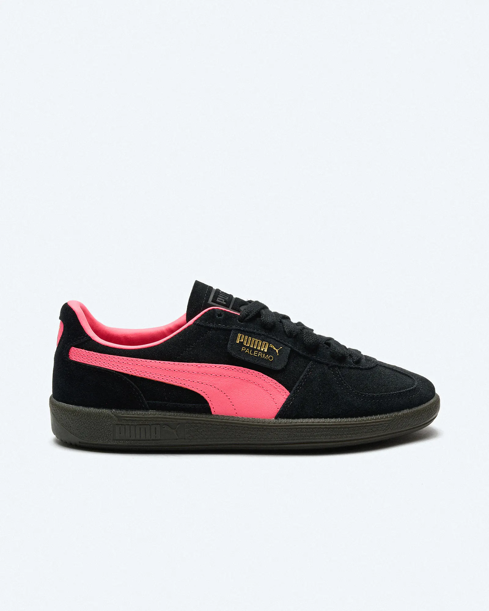 Black puma platform sneakers shop