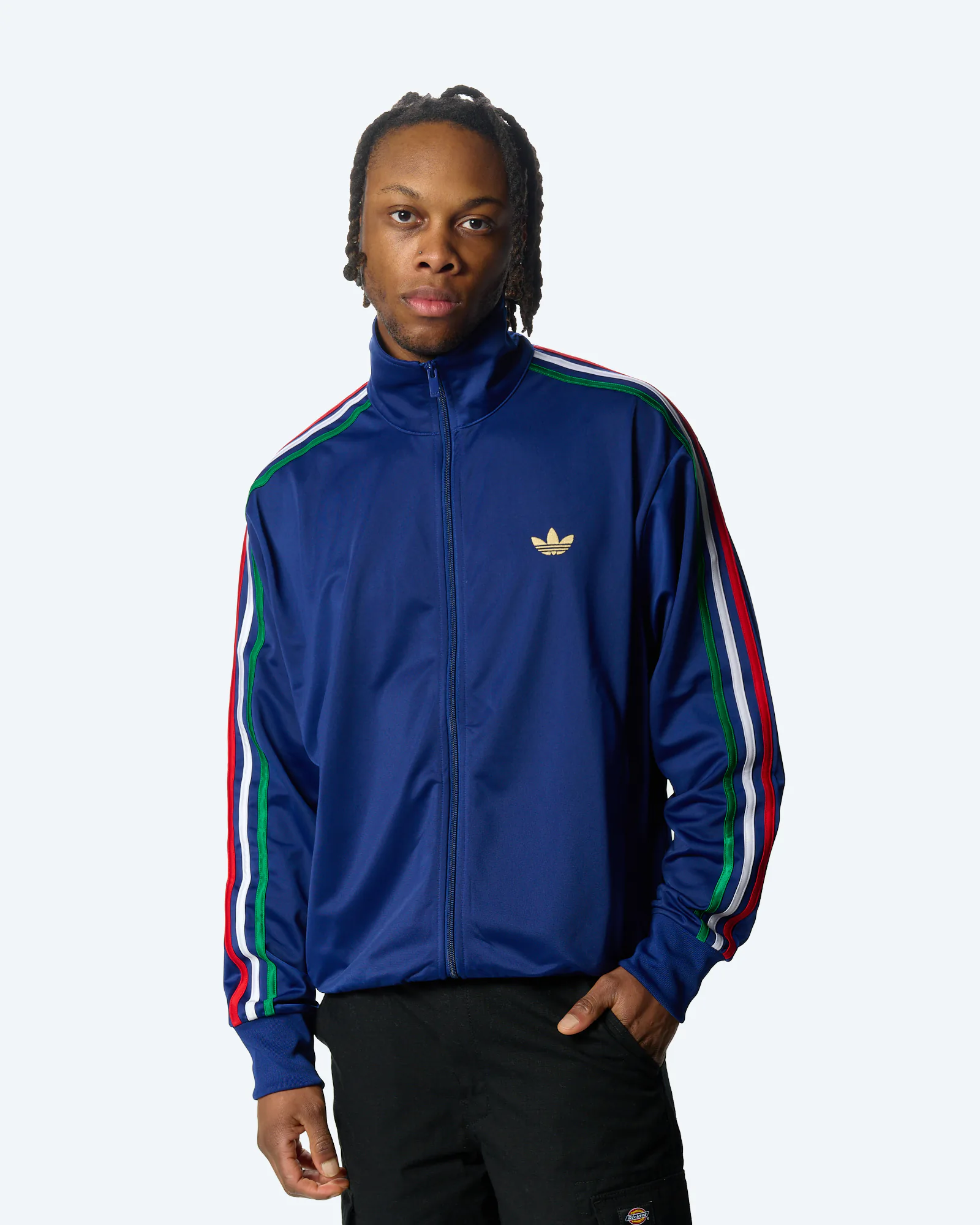 Adidas Firebird Track Jacket Italia Blue/Green/White