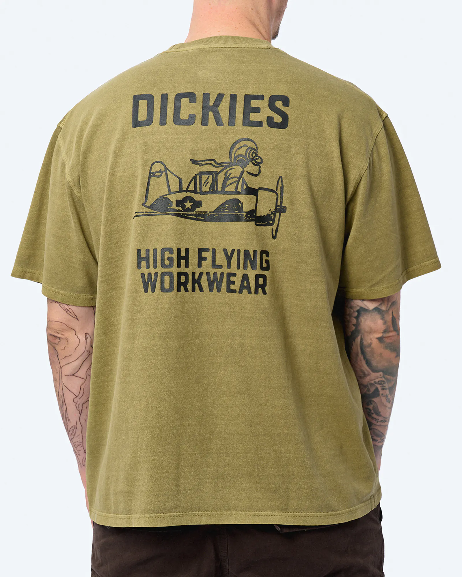 Dickies High Flying Workwear T-Shirt Imperial Green Dickies High Flying Workwear T-Shirt Imperial Green