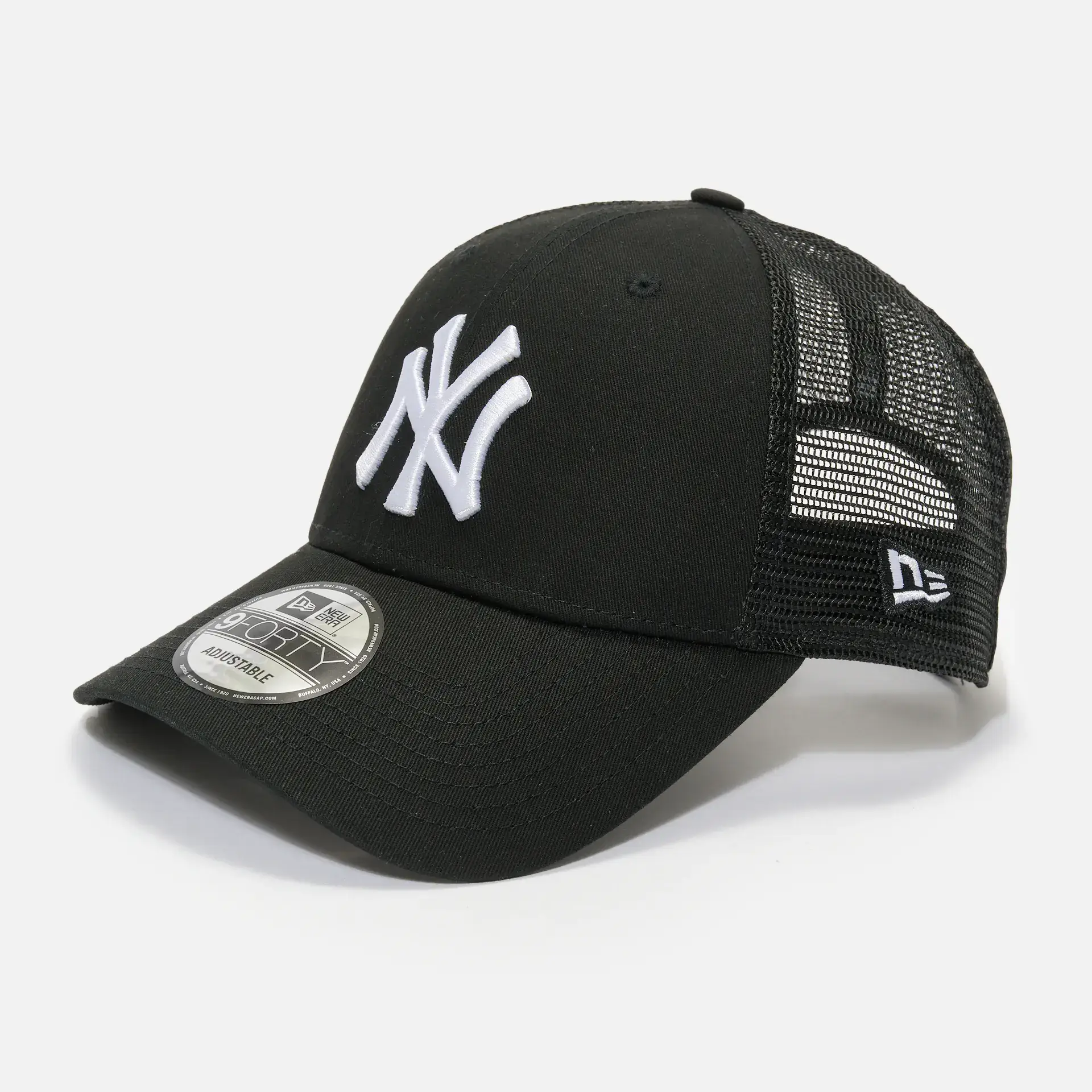 New Era MLB NY Yankees Home Field 9Forty Trucker Cap Black/White