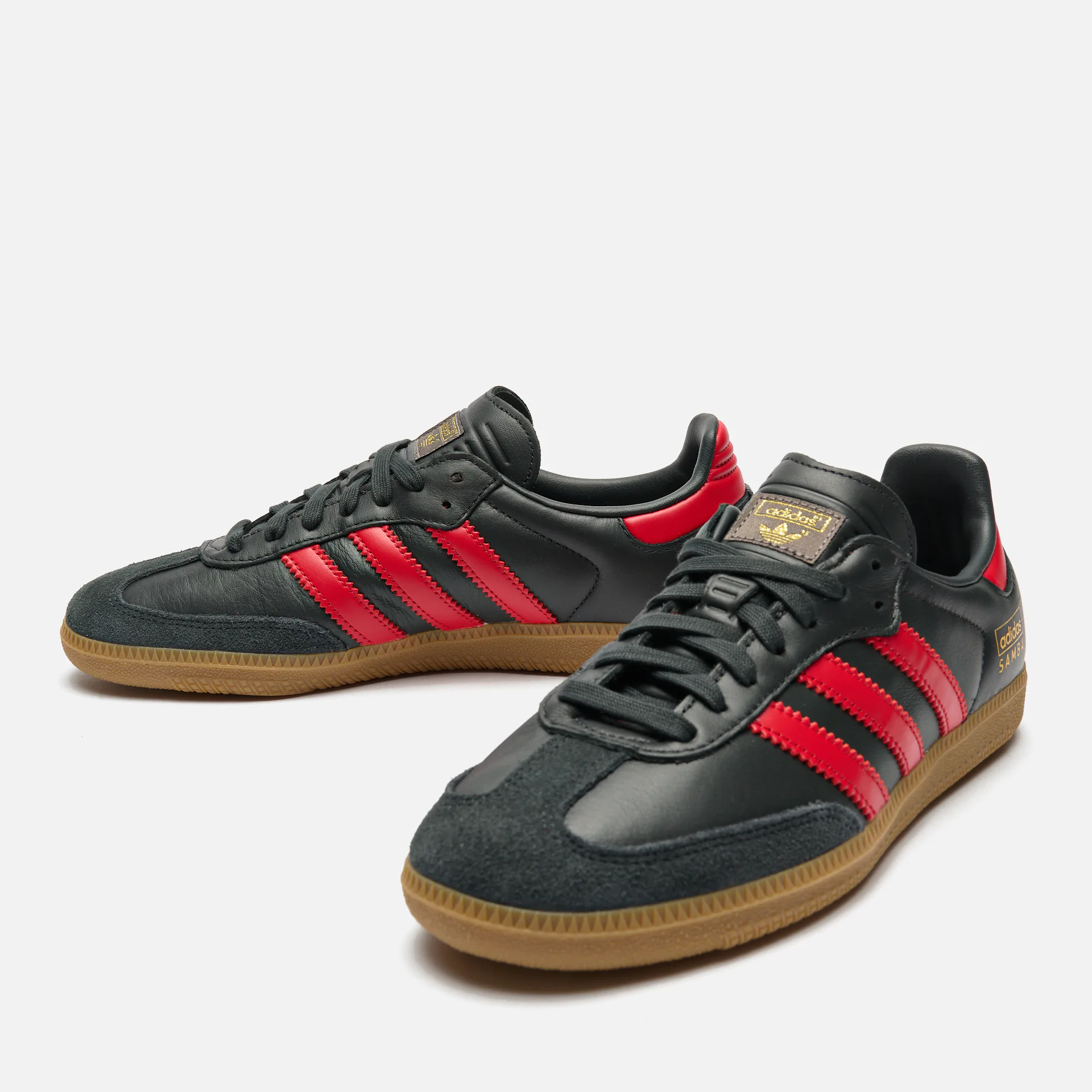 adidas Samba Sneaker OG Carbon/Better Scarlet/Gum