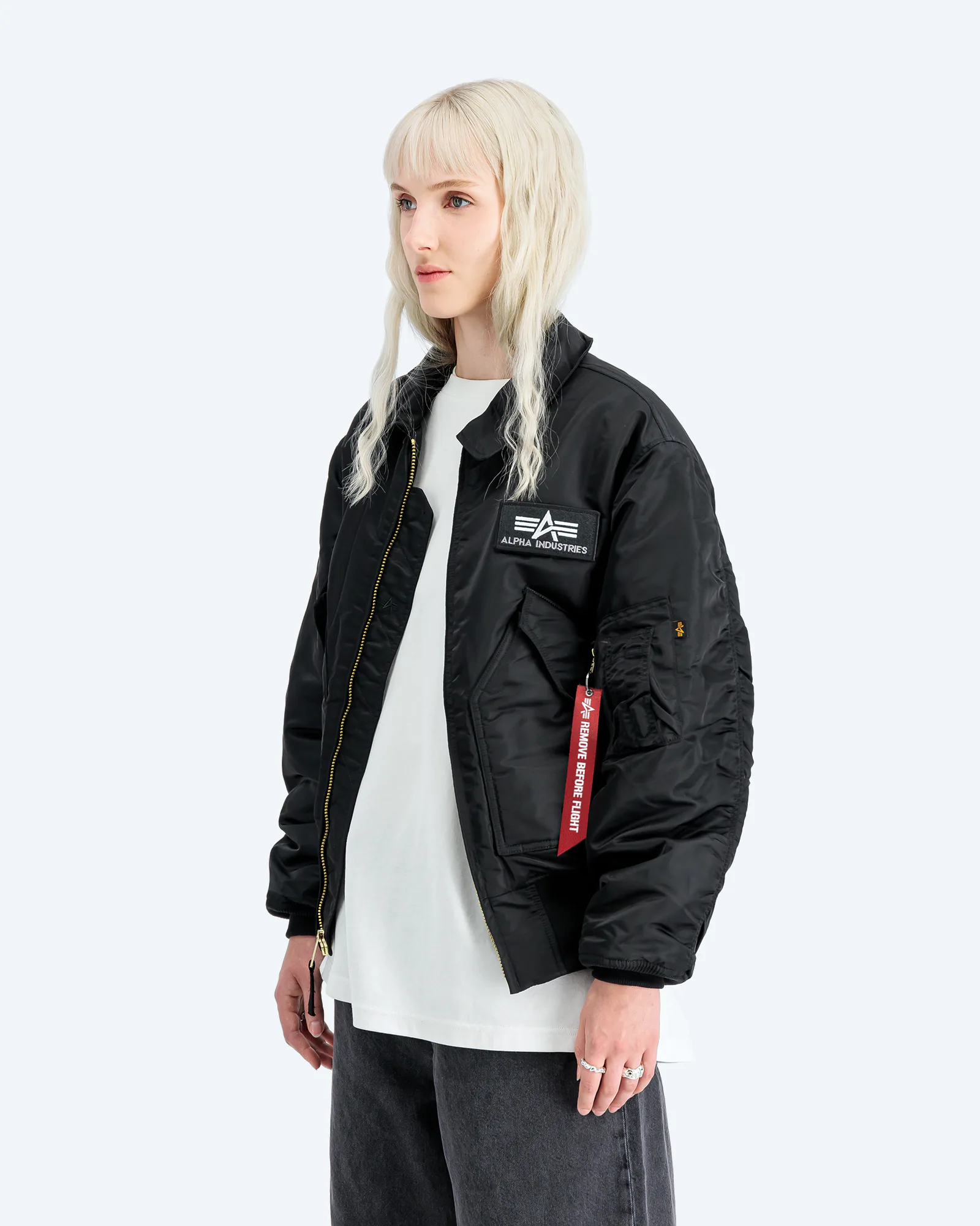 Alpha Industries CWU-45 Heritage Jacket Black