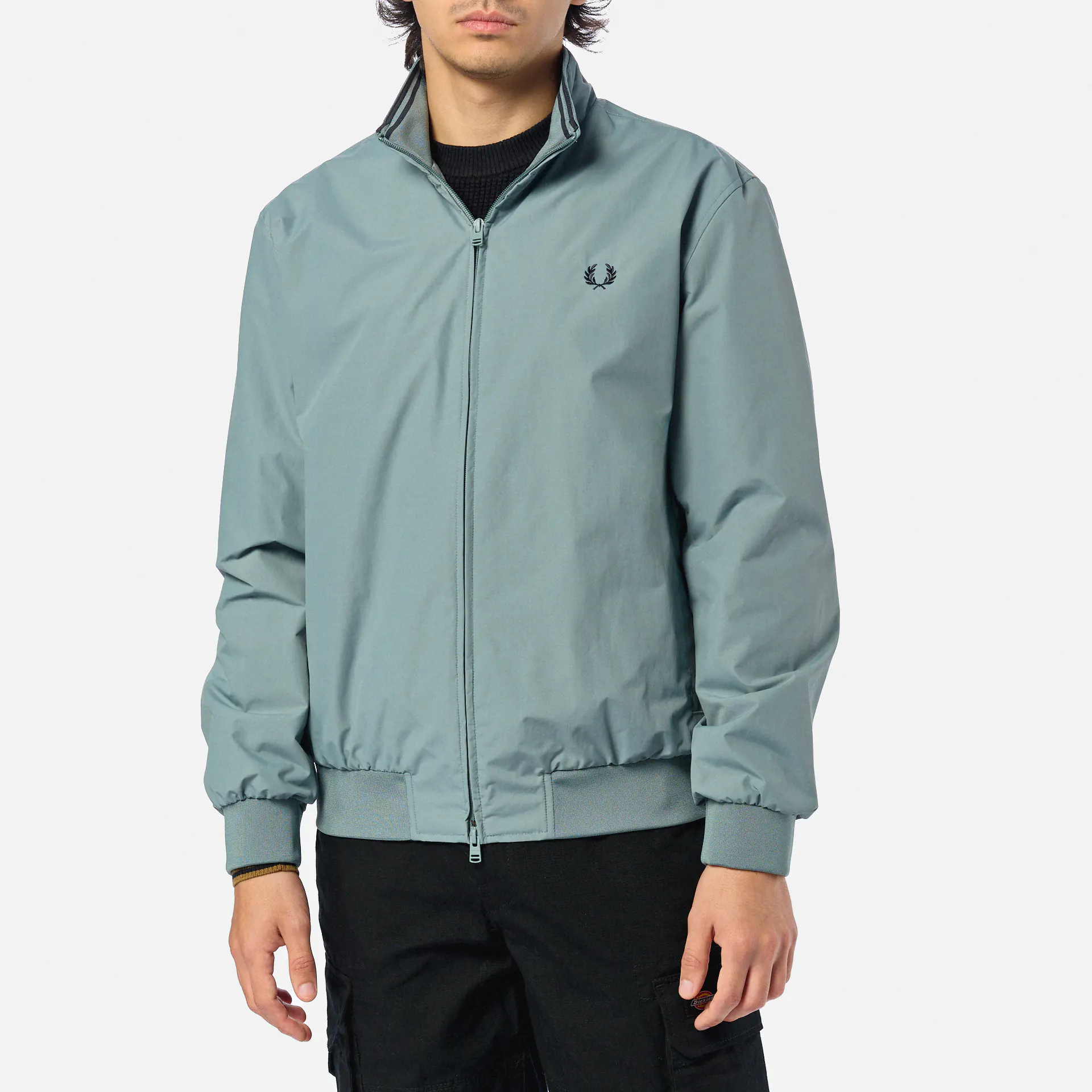 Fred Perry Brentham Jacket Stockport Blue