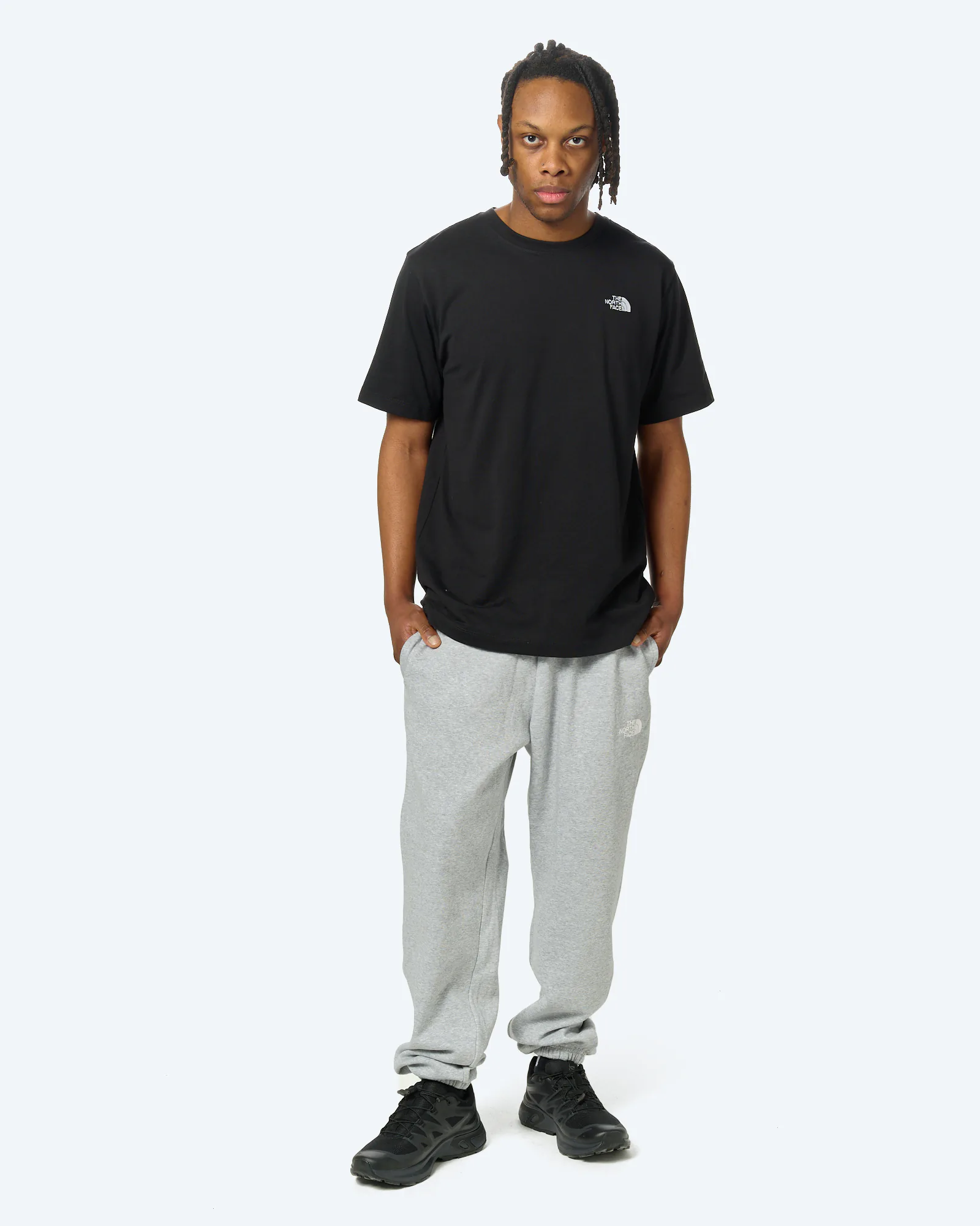 The North Face M Simple Dome Regular Tapered Jogger Pants TNF Light Grey Heather