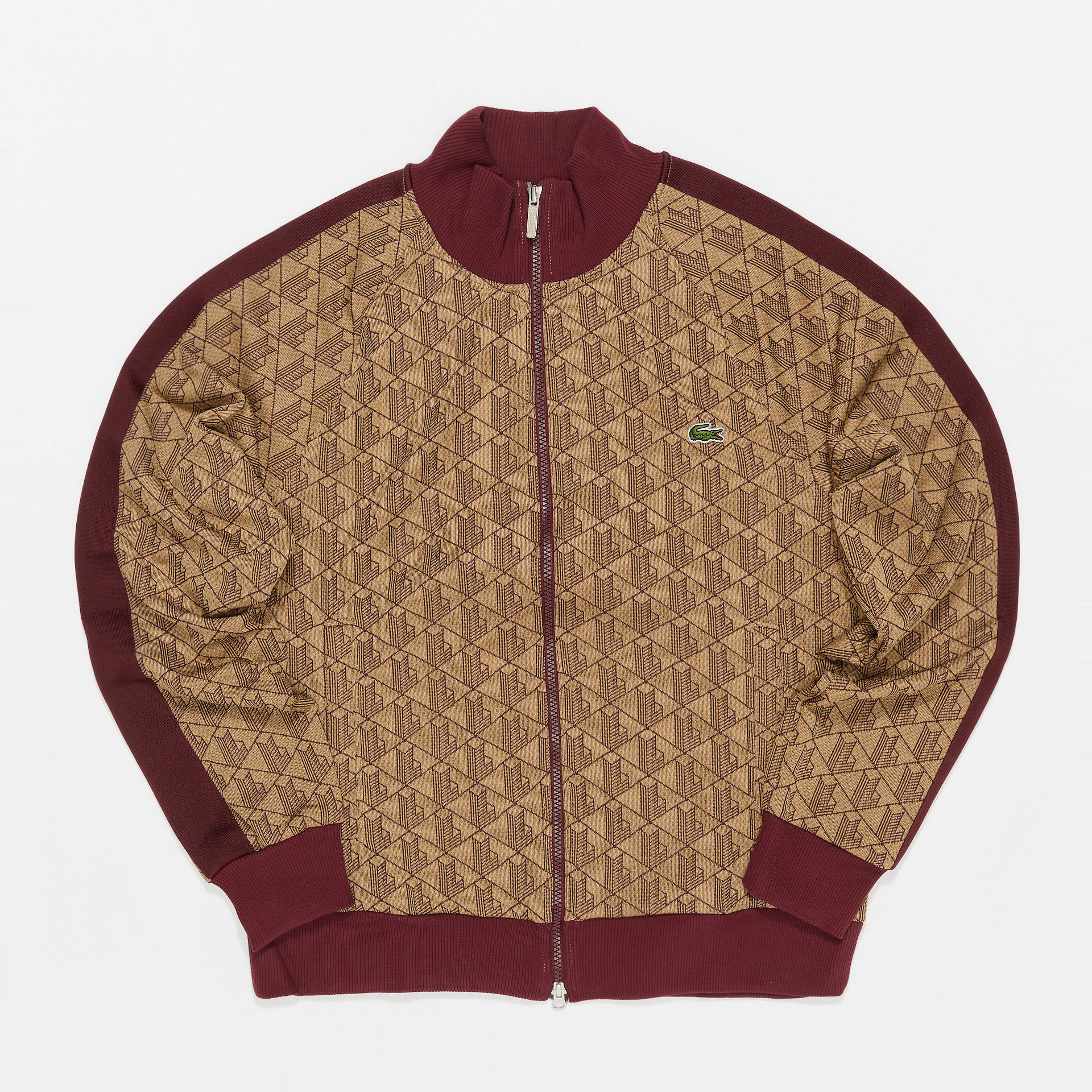 Lacoste AOP Zip Jacket Viennese/Expresso