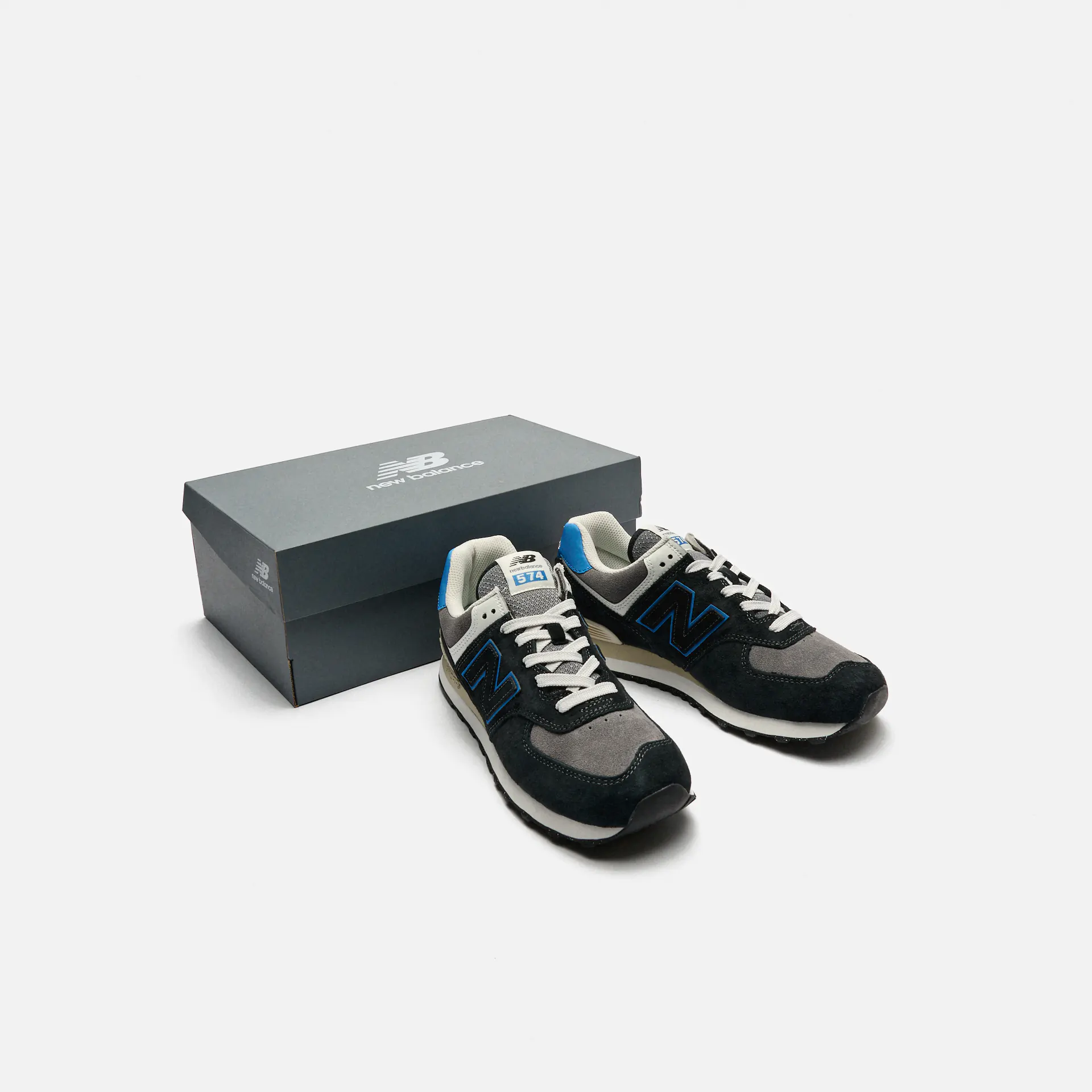 New Balance U574 QRB Sneaker Black
