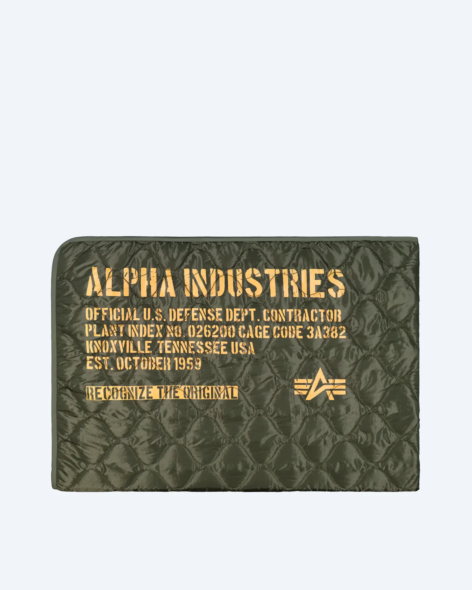 Alpha Industries Packable Picknick Blanket Dark Olive