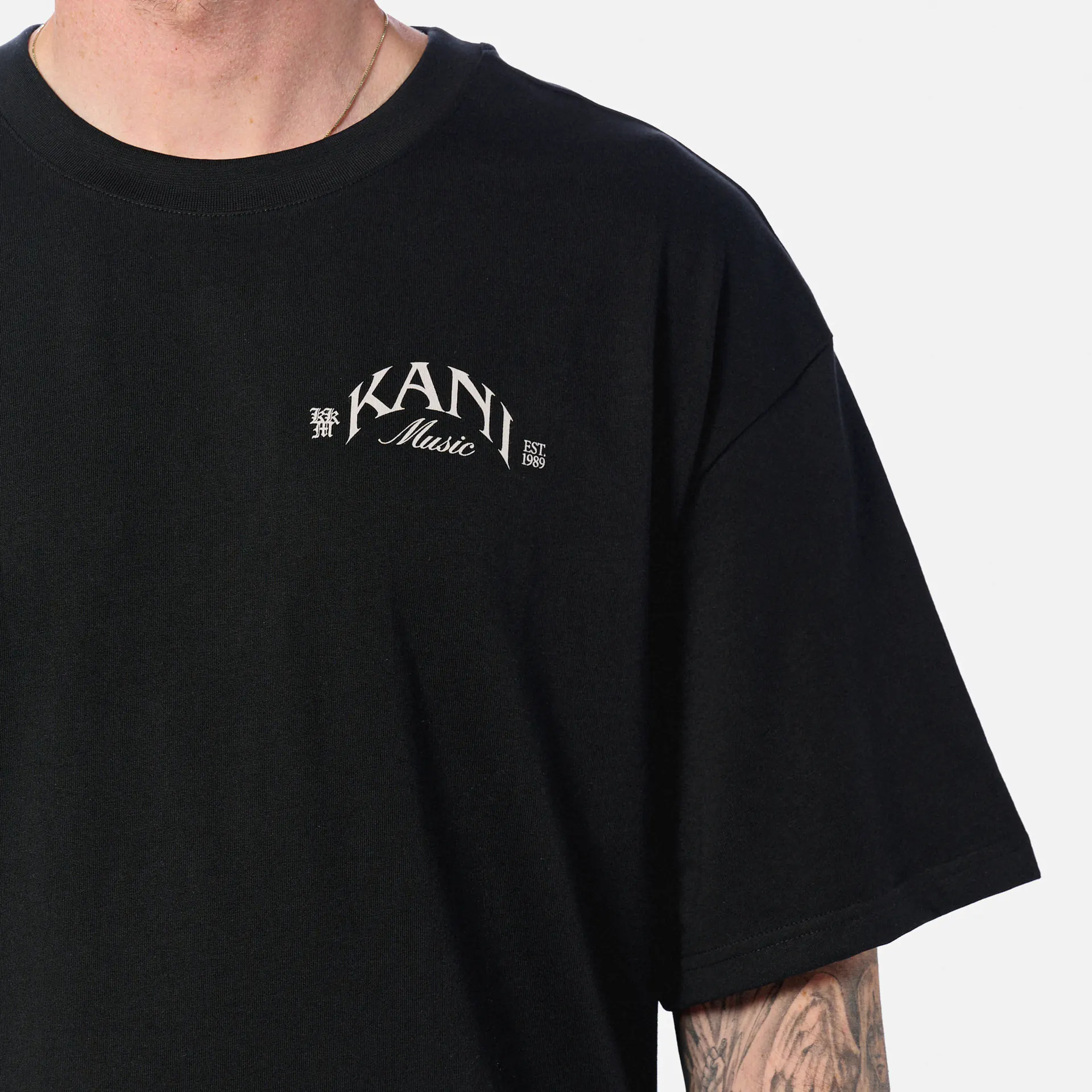 Karl Kani Palm Print T-Shirt Black