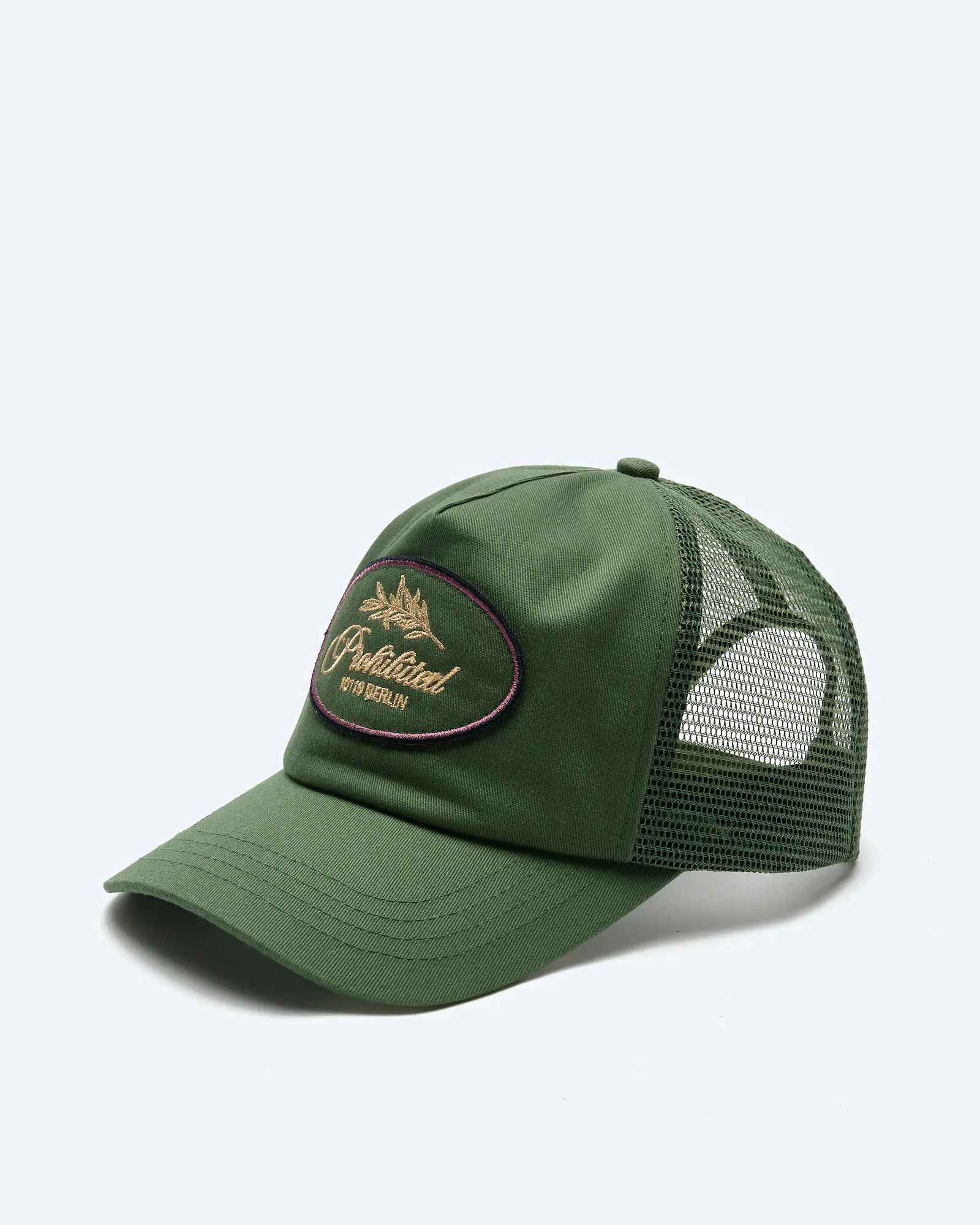 Prohibited Leaf Trucker Cap Green