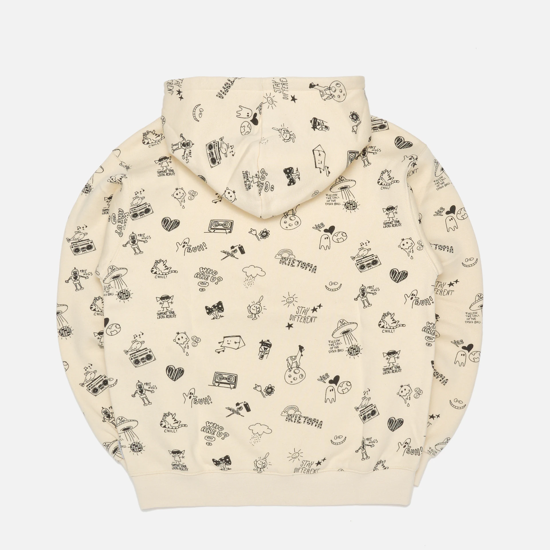 Iriedaily Krikkel Hoodie Undyed