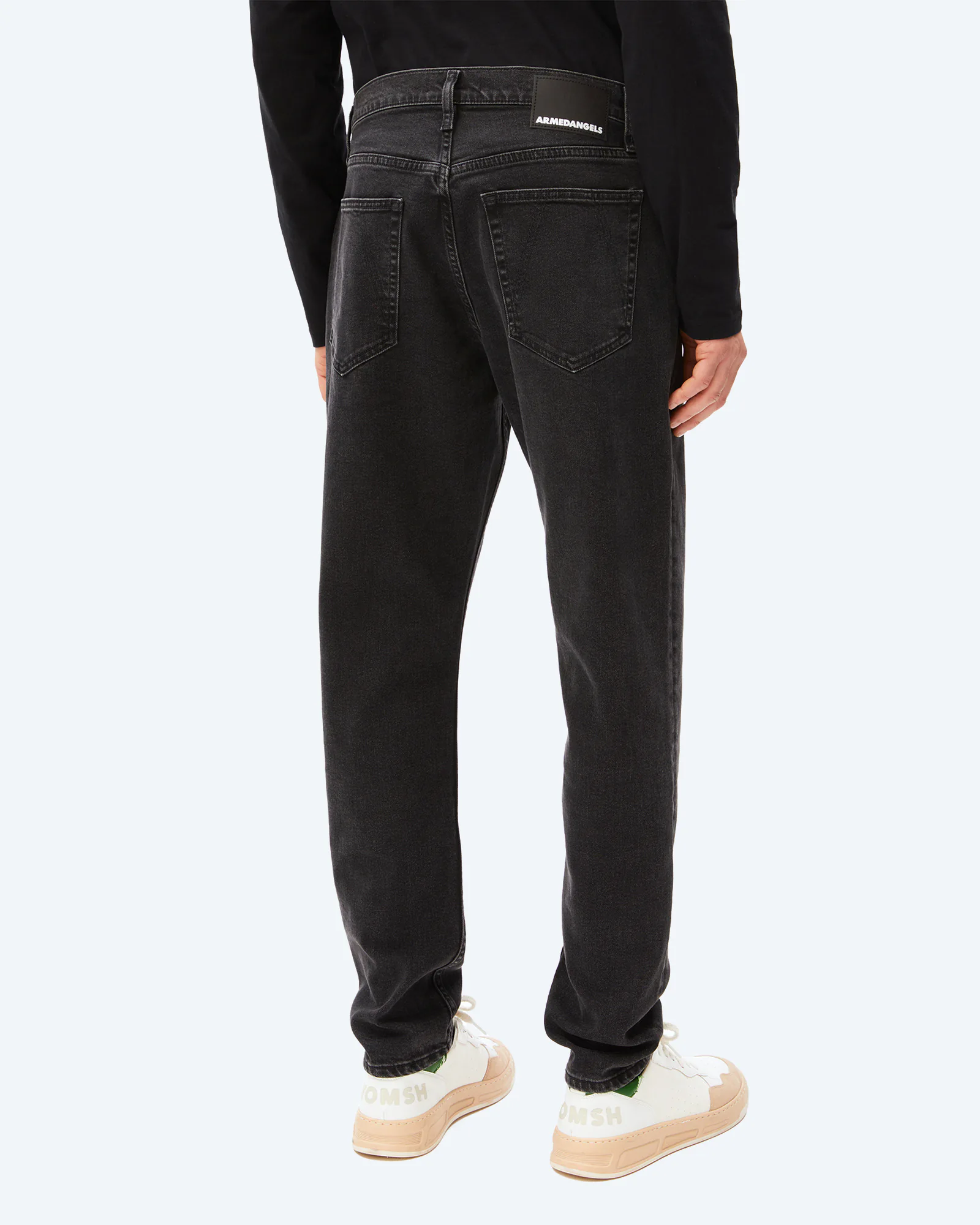 Aarjo Tarpa Tapered Jeans Black Washed Authentic