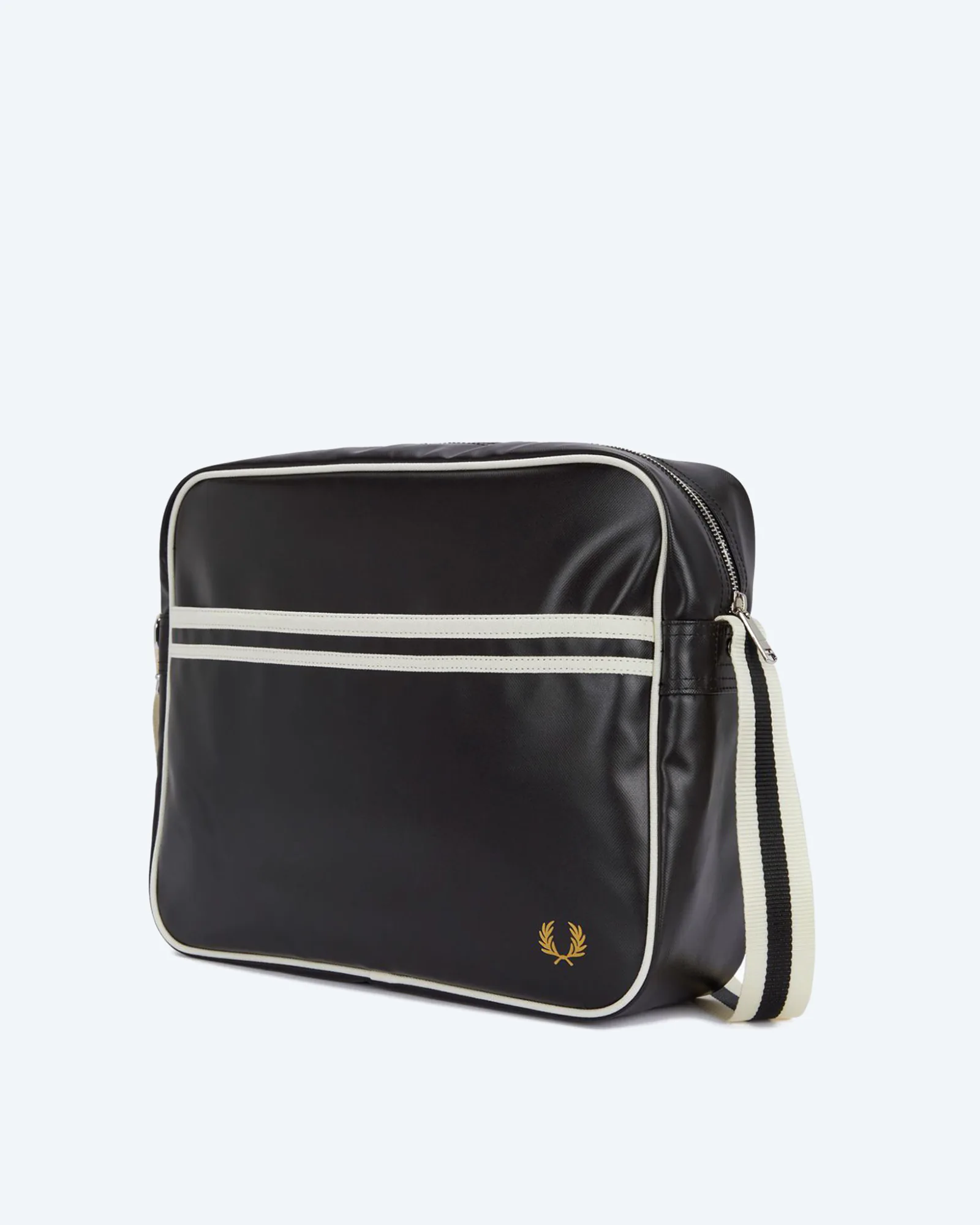 Fred Perry Classic Shoulder Bag Black/Ecru