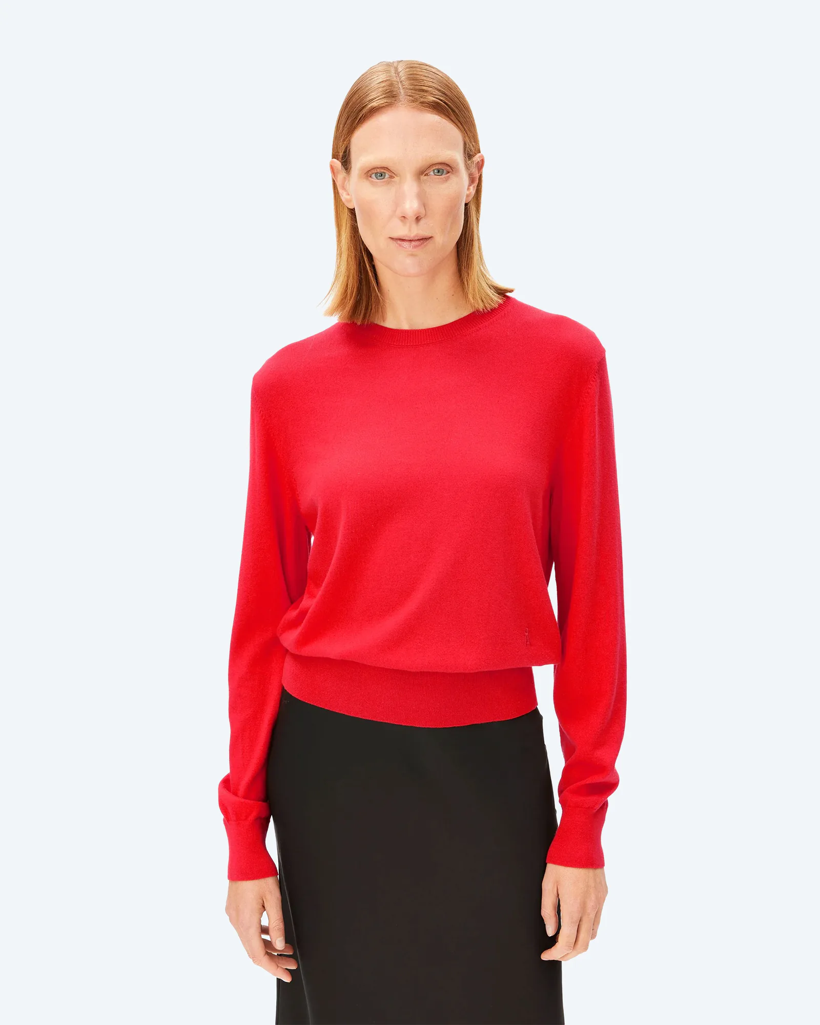 ARMEDANGELS FINE Knit Sweatshirt Mars Red