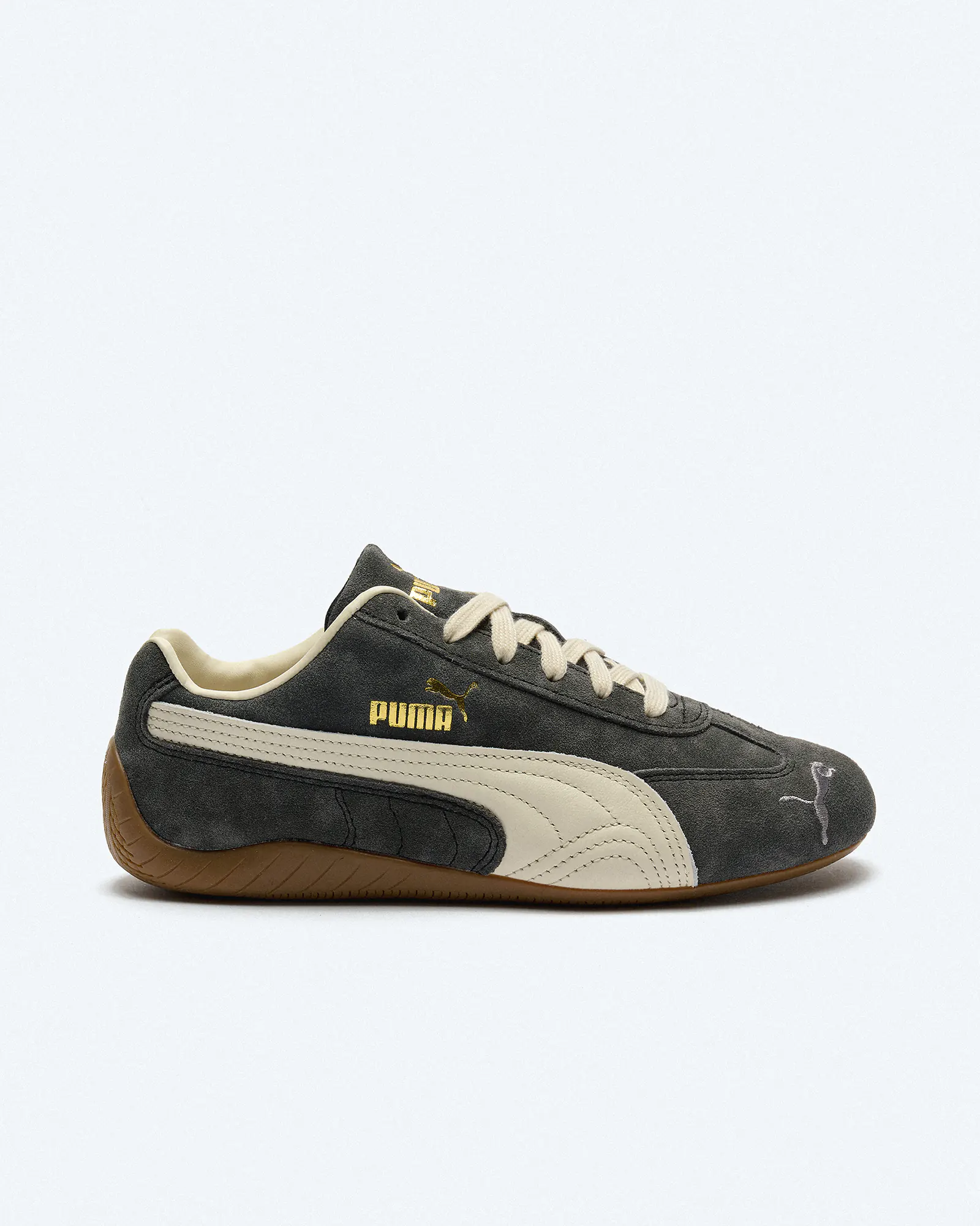 PUMA Speedcat Faded Sneaker Cast Iron/Alpine Snow PUMA Speedcat Faded Sneaker Cast Iron/Alpine Snow