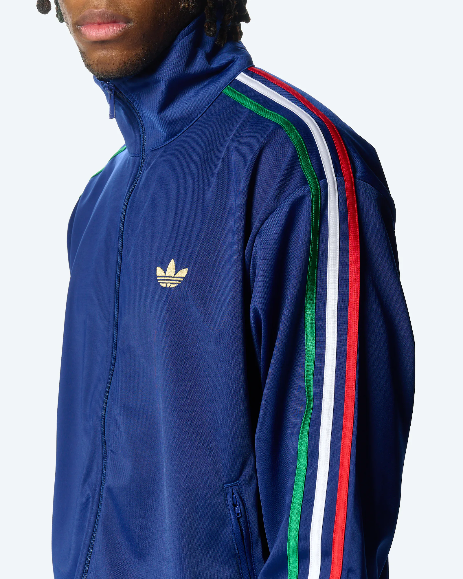 Adidas Firebird Track Jacket Italia Blue/Green/White