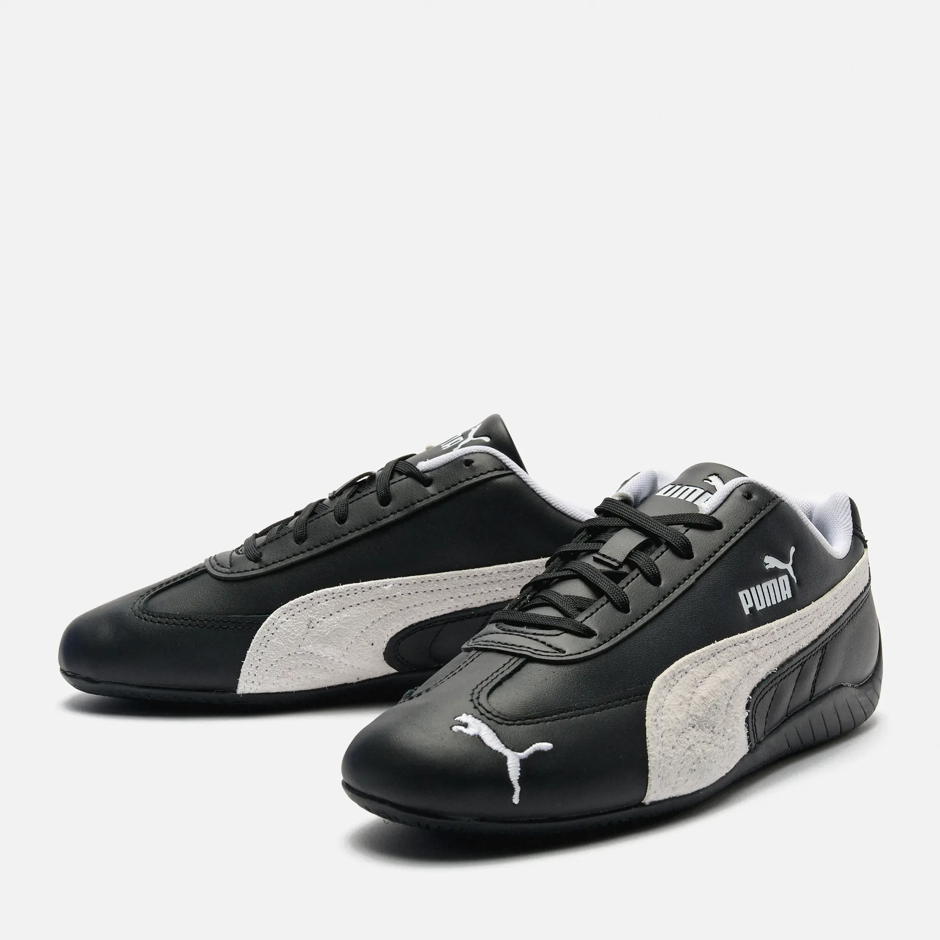 PUMA Speedcat Leather Sneakers Black/White