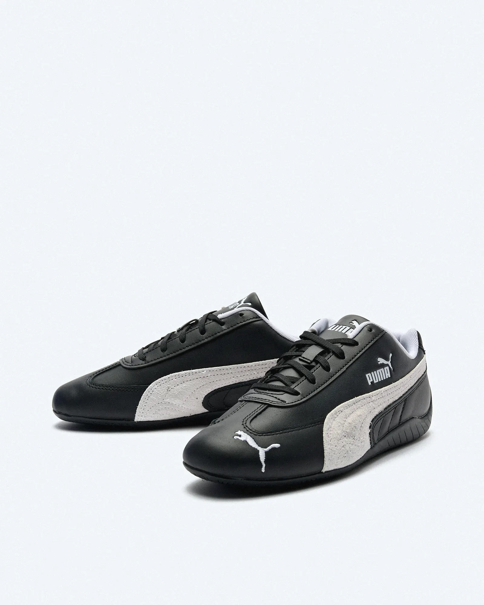 PUMA Speedcat Leather Sneakers Black/White PUMA Speedcat Leather Sneakers Black/White