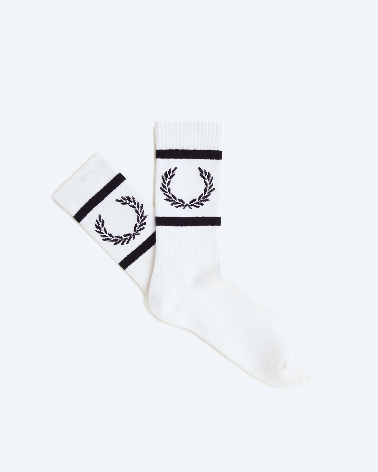 Jacquard Laurel Sock Snow White