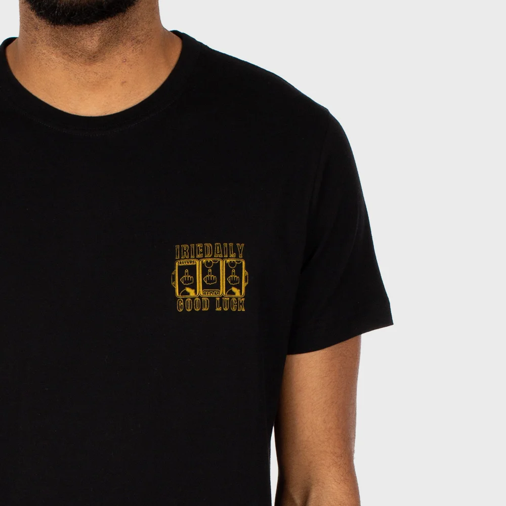 Iriedaily Good Luck T-Shirt Black