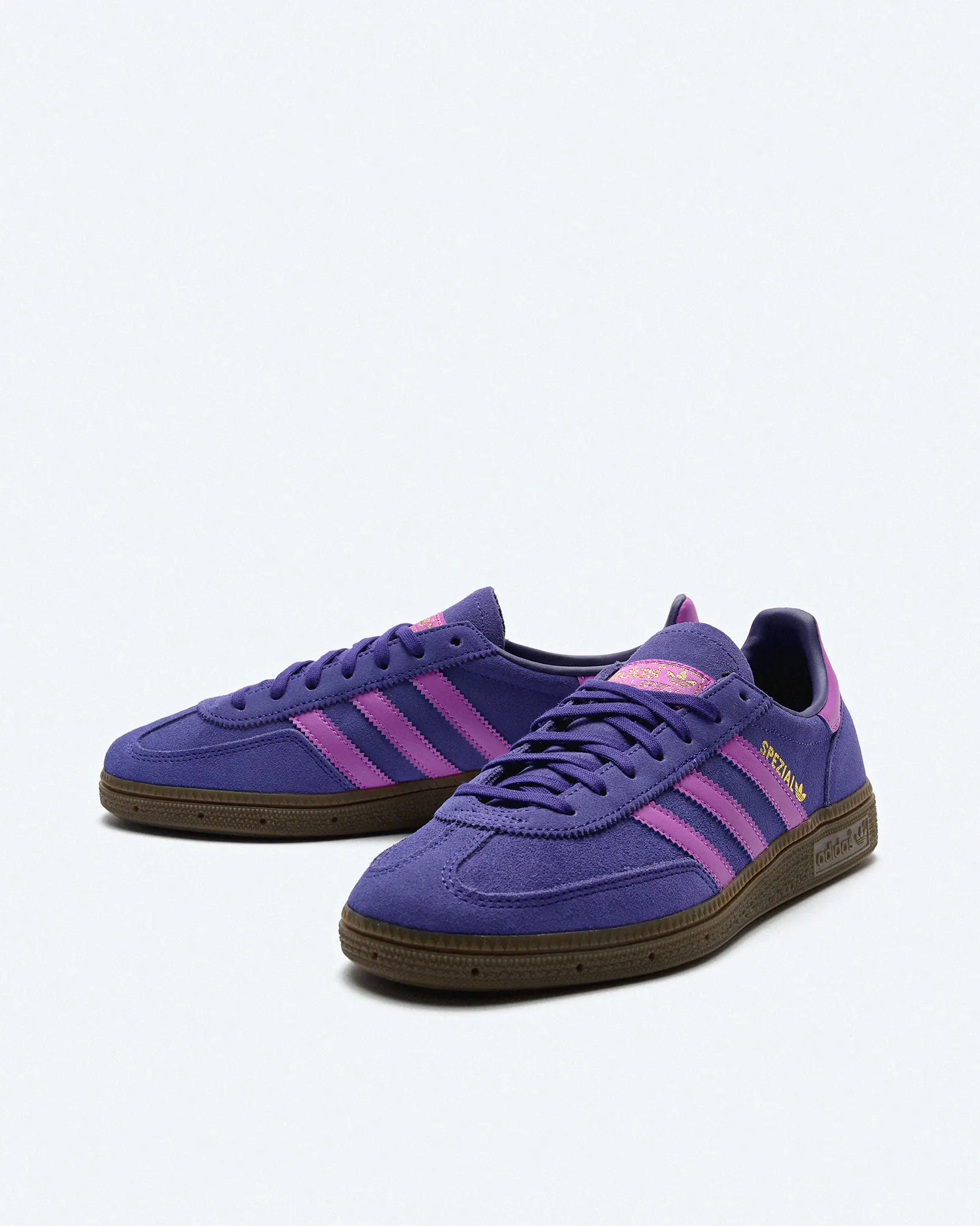 adidas Originals Handball Spezial Sneaker J Purple/Purple Burst/Gum adidas Originals Handball Spezial Sneaker J Purple/Purple Burst/Gum