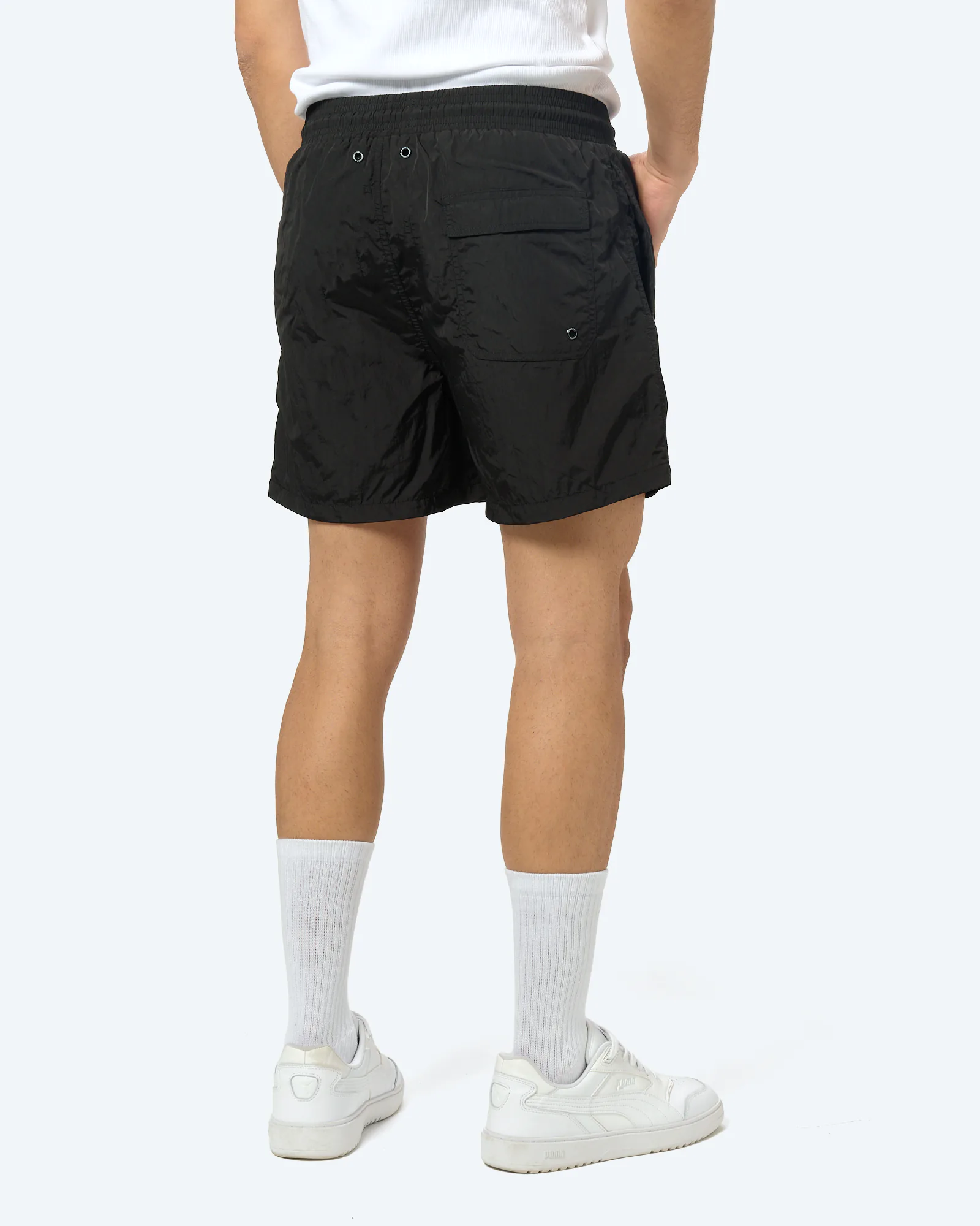 Weekend Offender Stacks Swim Short Black