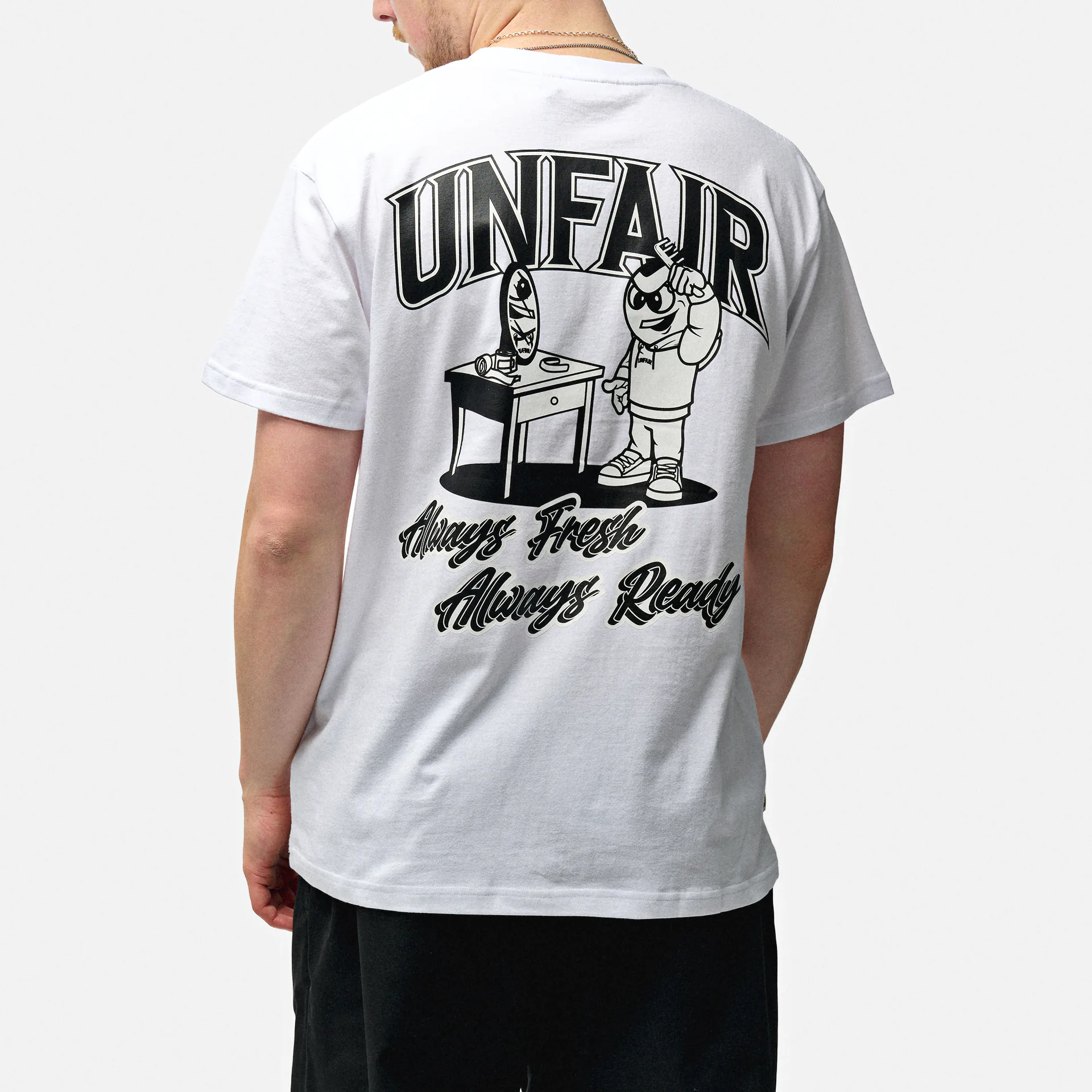 Unfair Athletics Always Ready T-Shirt White