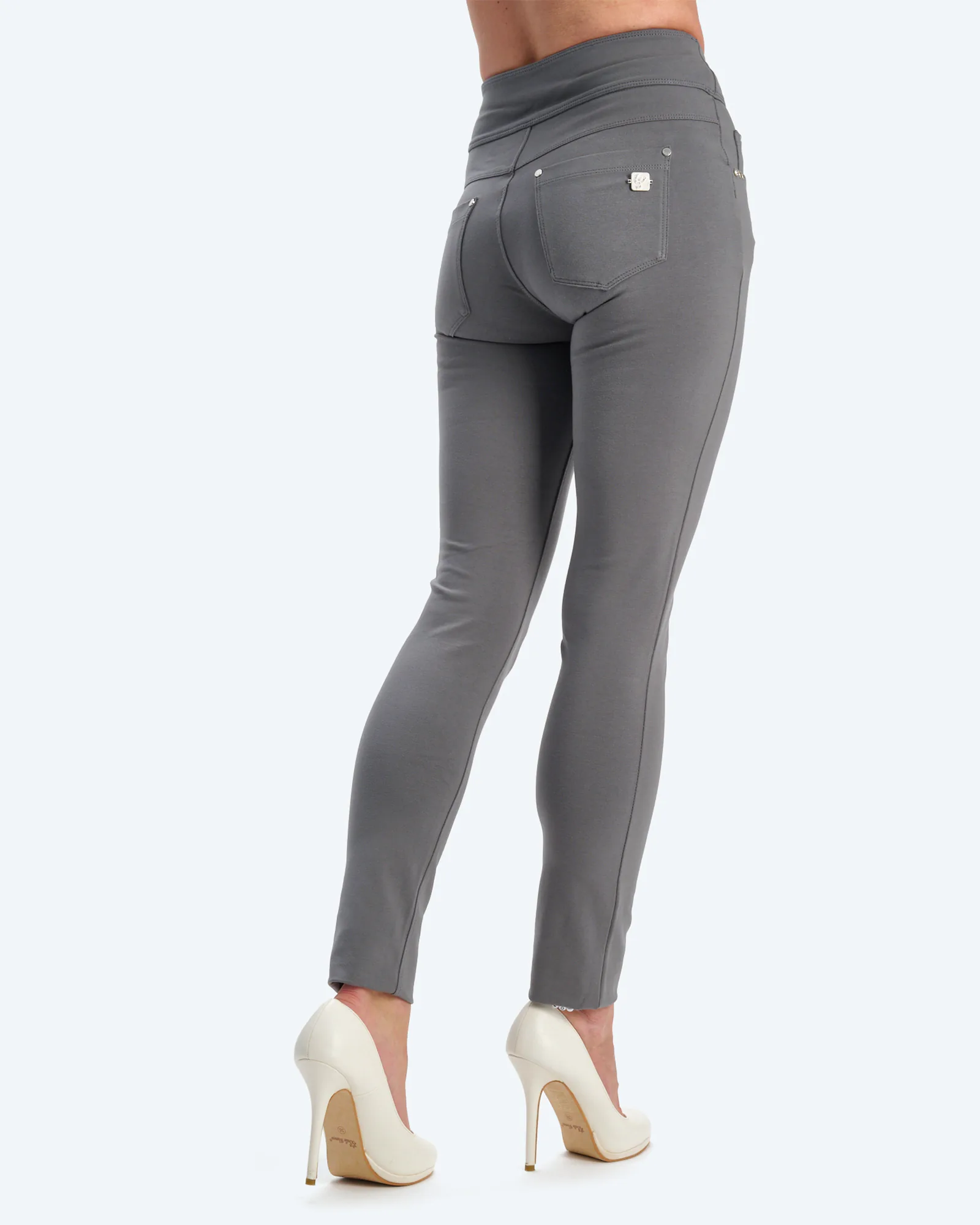 Freddy Skinny N.O.W. Meduim Waist Jeggings Pewter Freddy Skinny N.O.W. Meduim Waist Jeggings Pewter